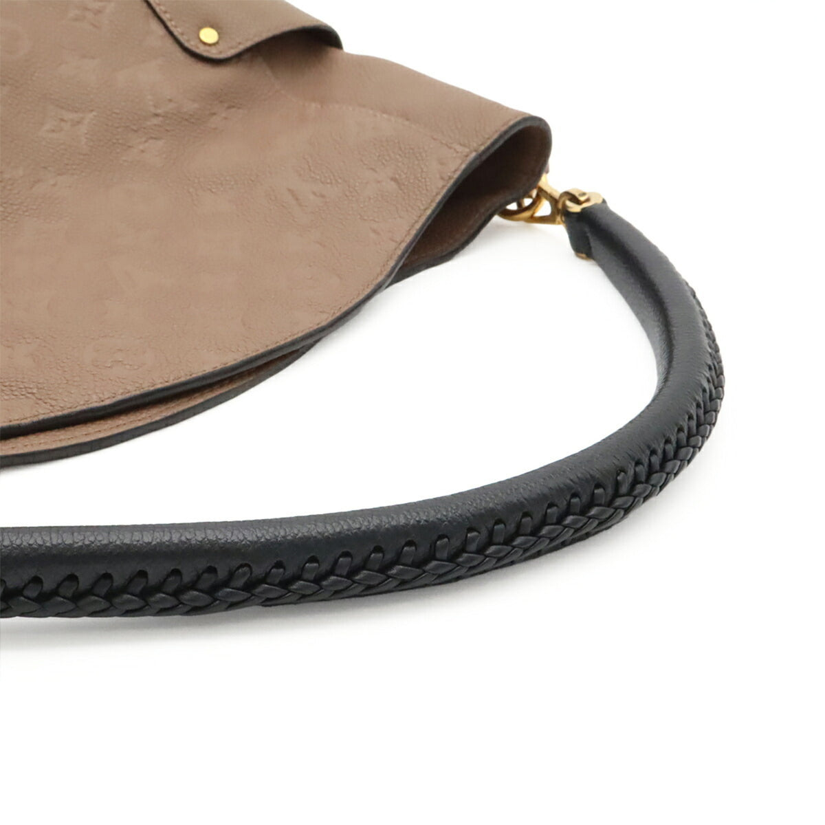 Louis Vuitton Taupe Monogram Empreinte Shoulder Bag (Pre-Owned)
