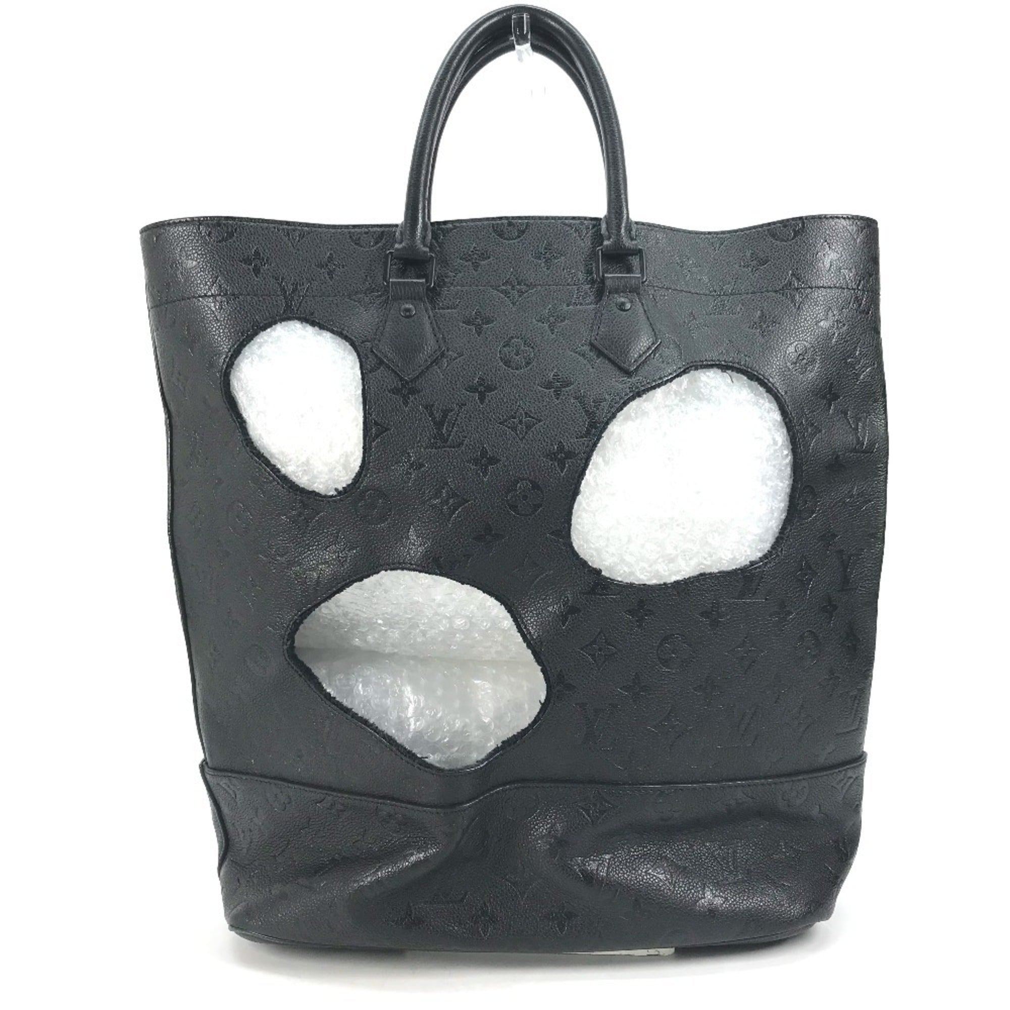 Louis Vuitton Black Noir Monogram Empreinte Shoulder Bag Tote Bag (Pre-Owned)