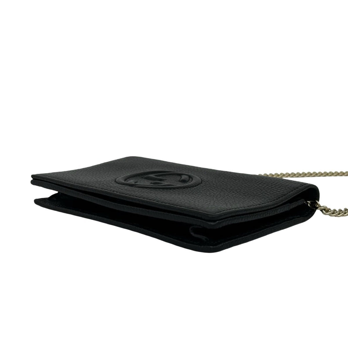 Gucci Black Leather Shoulder Bag (Pre-Owned)