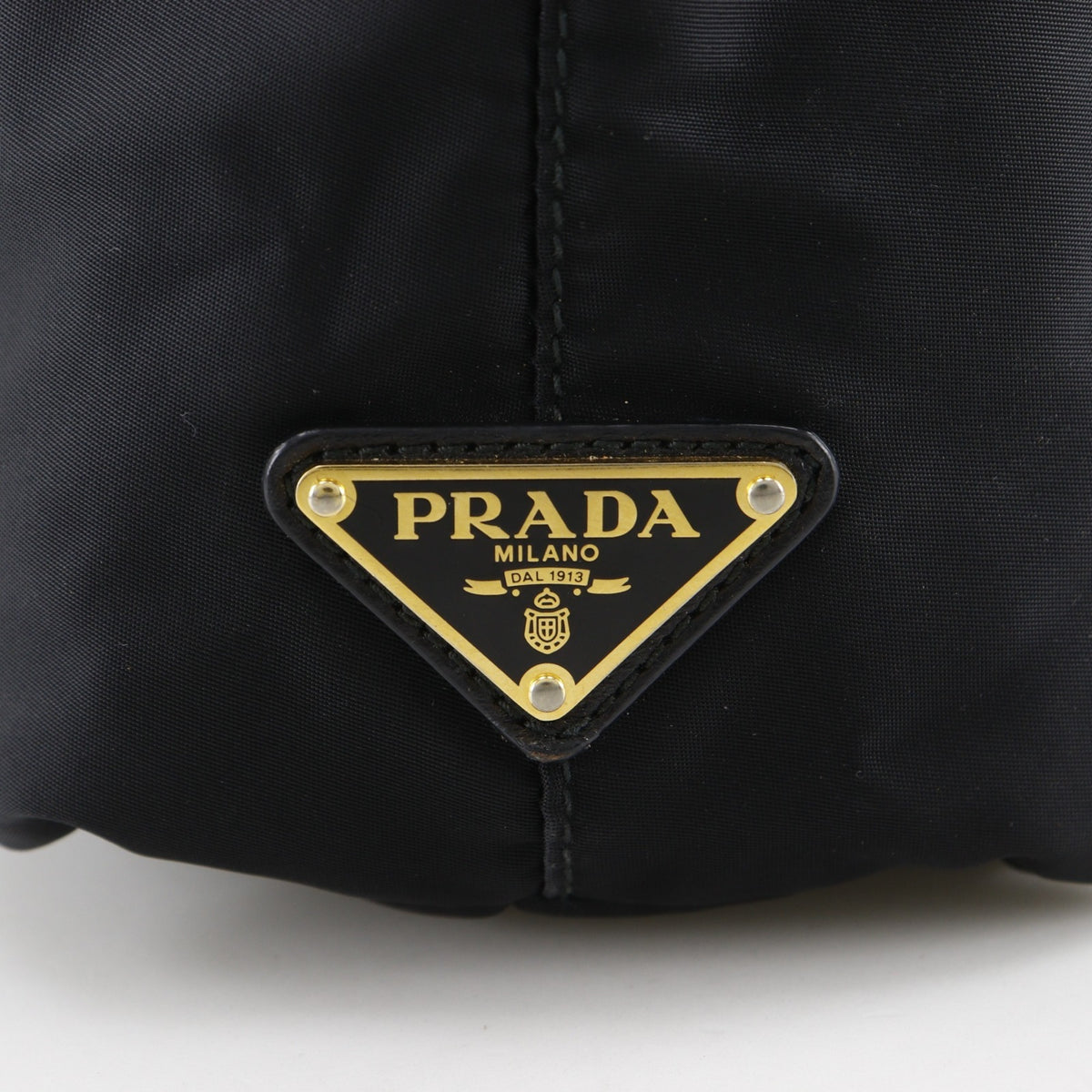 Prada Black Nylon Handbag (Pre-Owned)