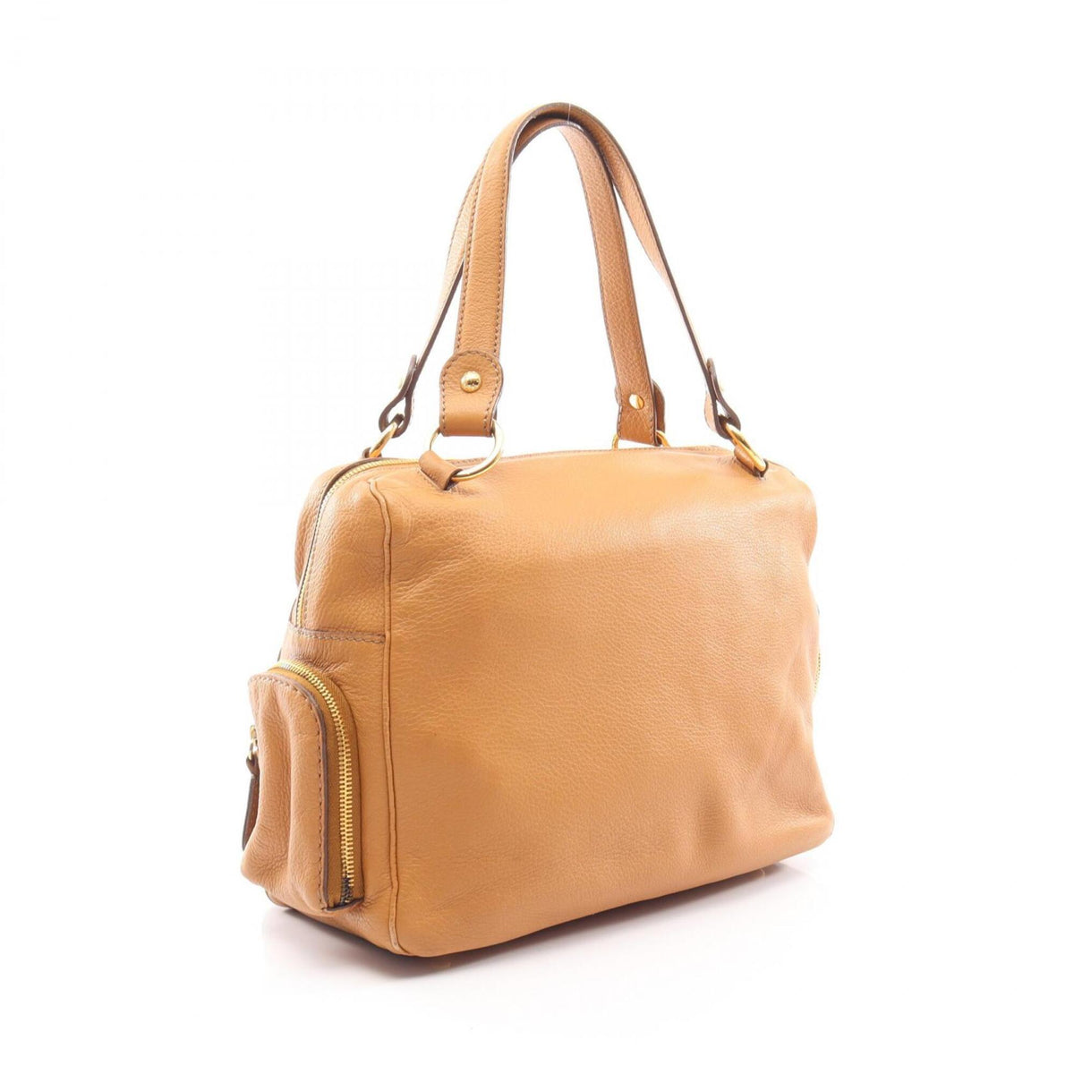 Tod's Brown Leather Handbag (Pre-Owned)