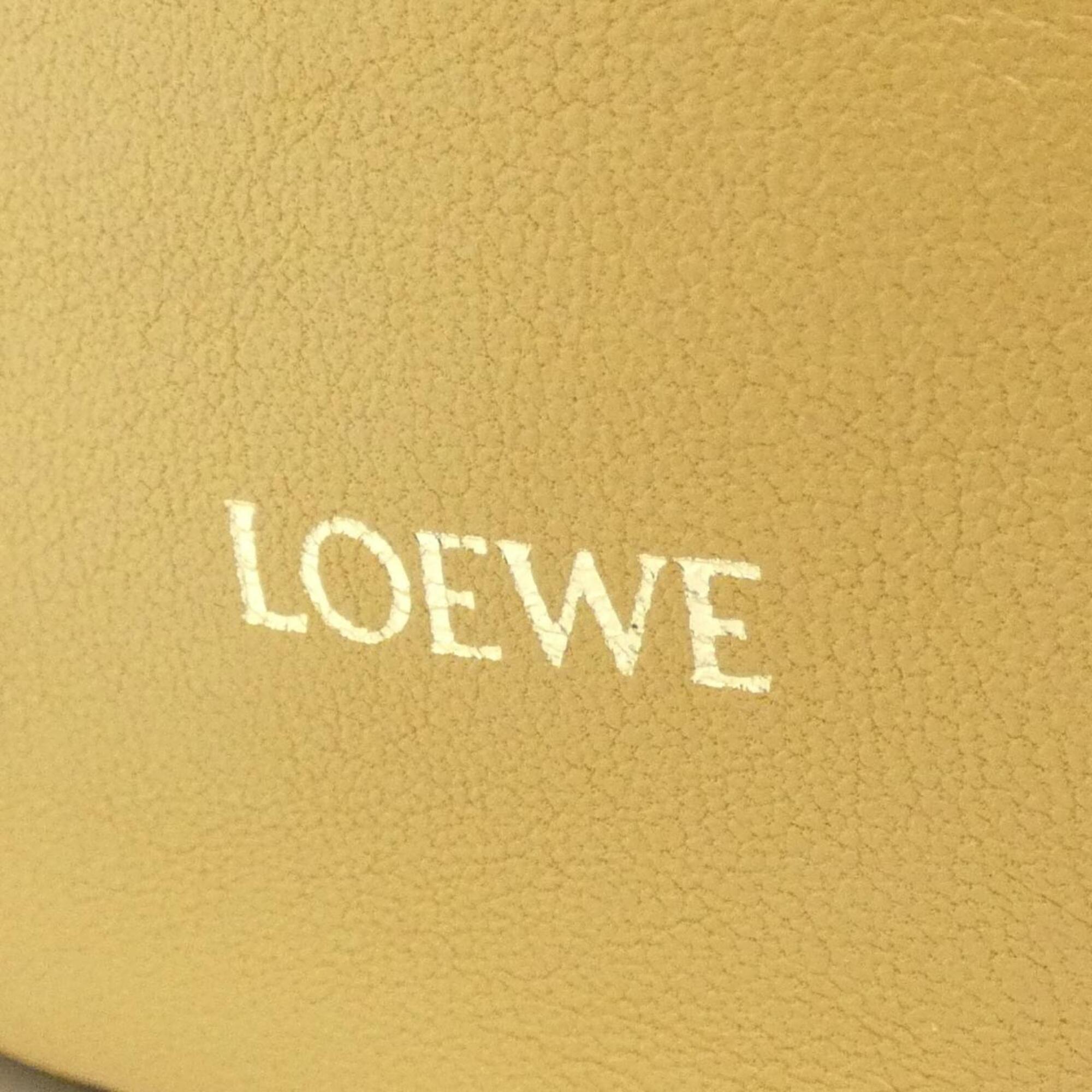 Loewe Yellow Leather Handbag (Pre-Owned)