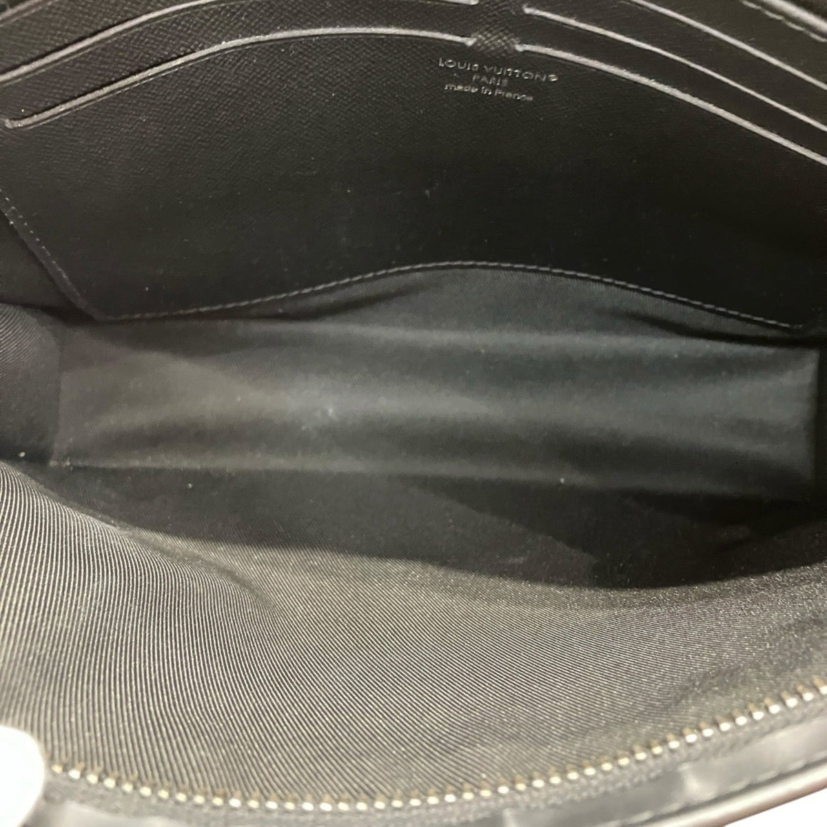Louis Vuitton Black Monogram Eclipse Monogram Eclipse Clutch Bag Pouch (Pre-Owned)