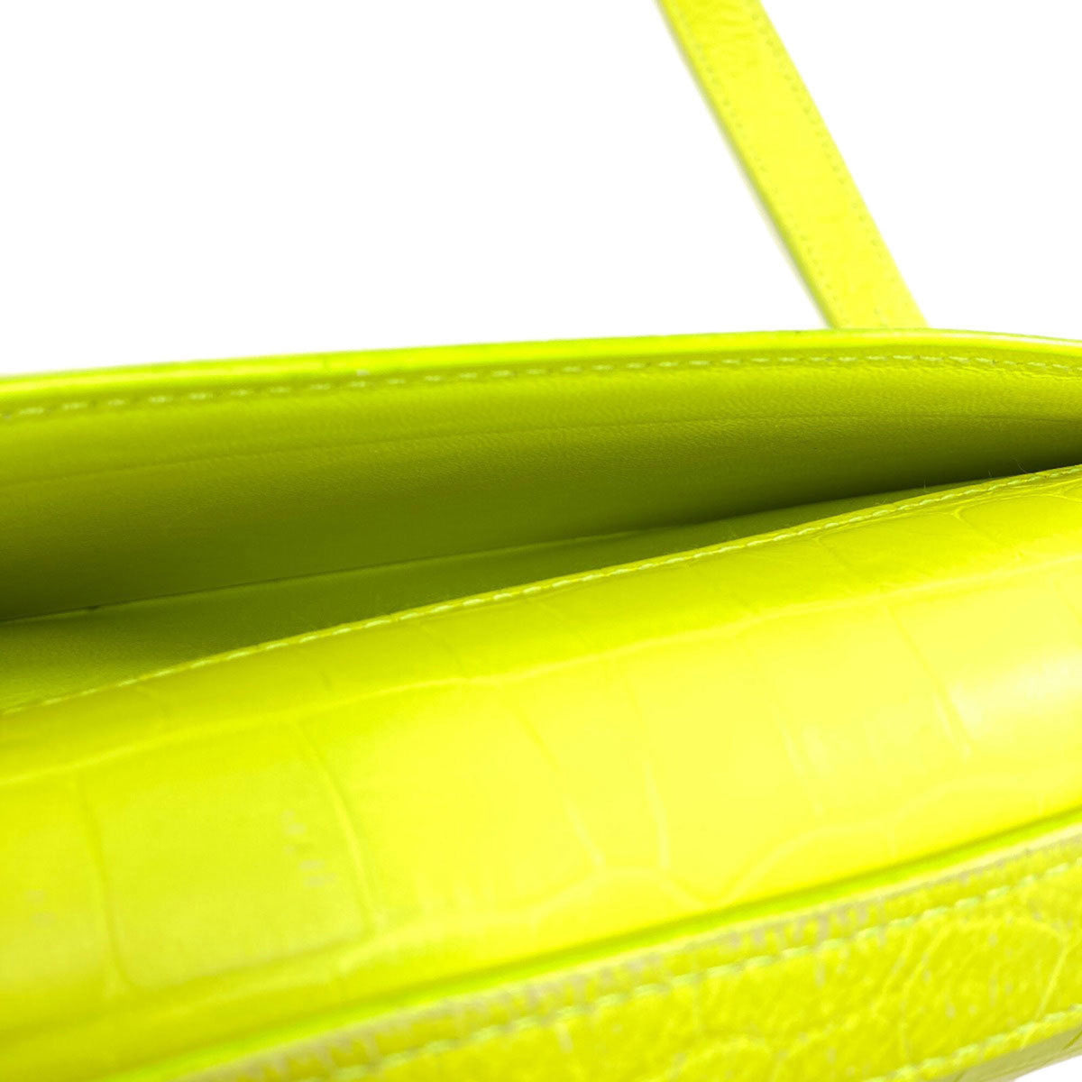 Balenciaga Yellow Leather Shoulder Bag (Pre-Owned)