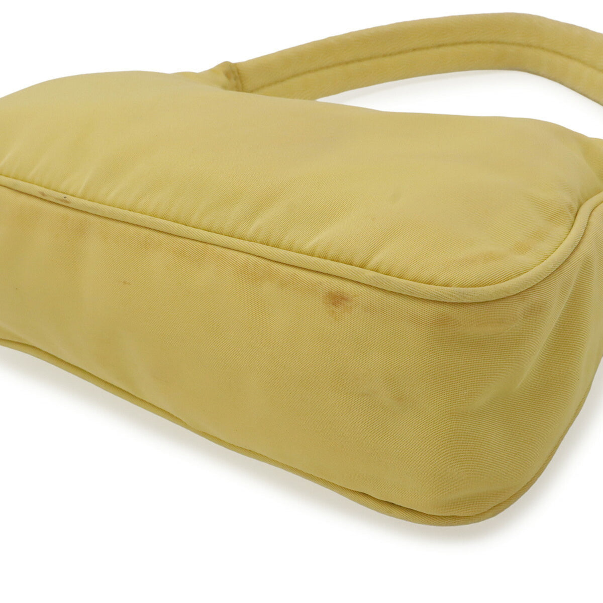 Prada Yellow Nylon Handbag Pouch (Pre-Owned)