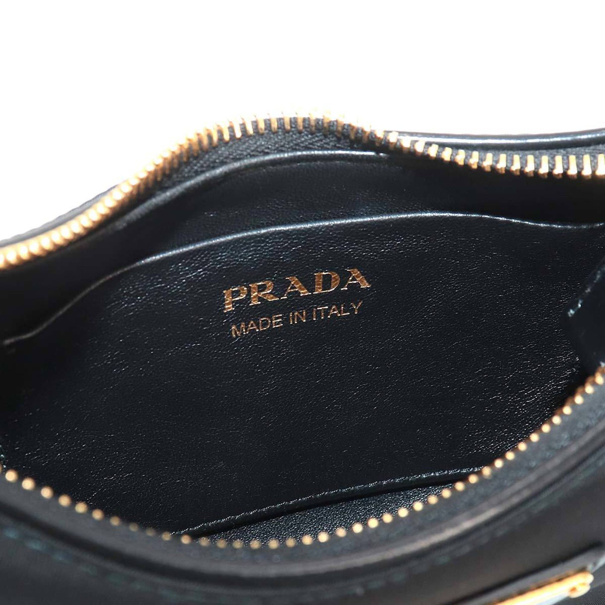 Prada Black Nylon Leather Handbag (Pre-Owned)
