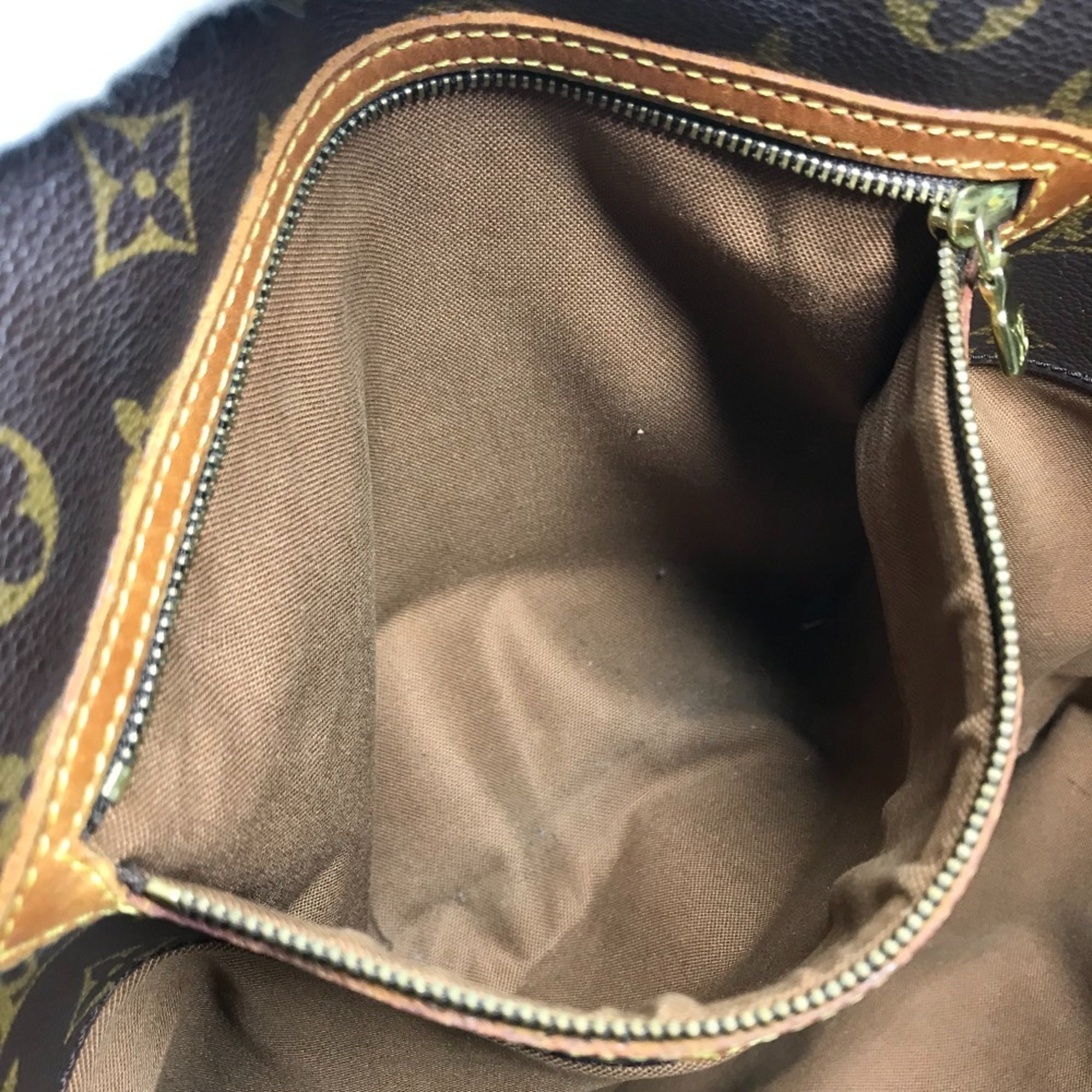 Louis Vuitton Brown Galle Monogram Shoulder Bag Tote Bag (Pre-Owned)