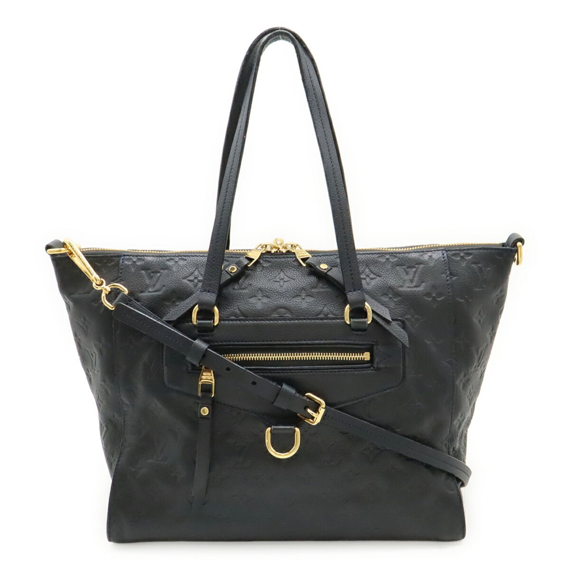 Louis Vuitton Infini Monogram Empreinte Leather Shoulder Bag Tote Bag (Pre-Owned)