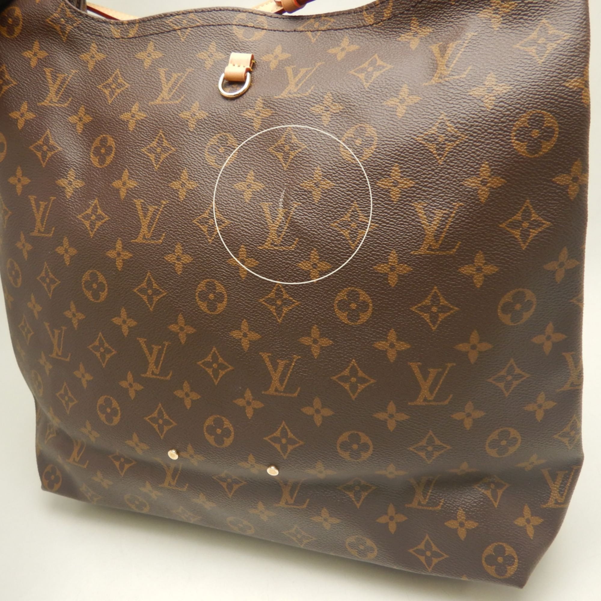 Louis Vuitton Brown Monogram Pouch Shoulder Bag (Pre-Owned)