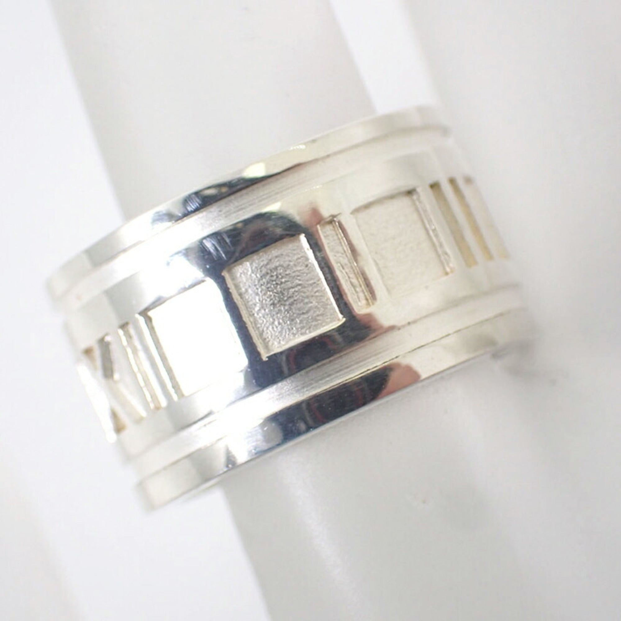 Tiffany Sterling Silver 925 Band Ring (Pre-Owned)