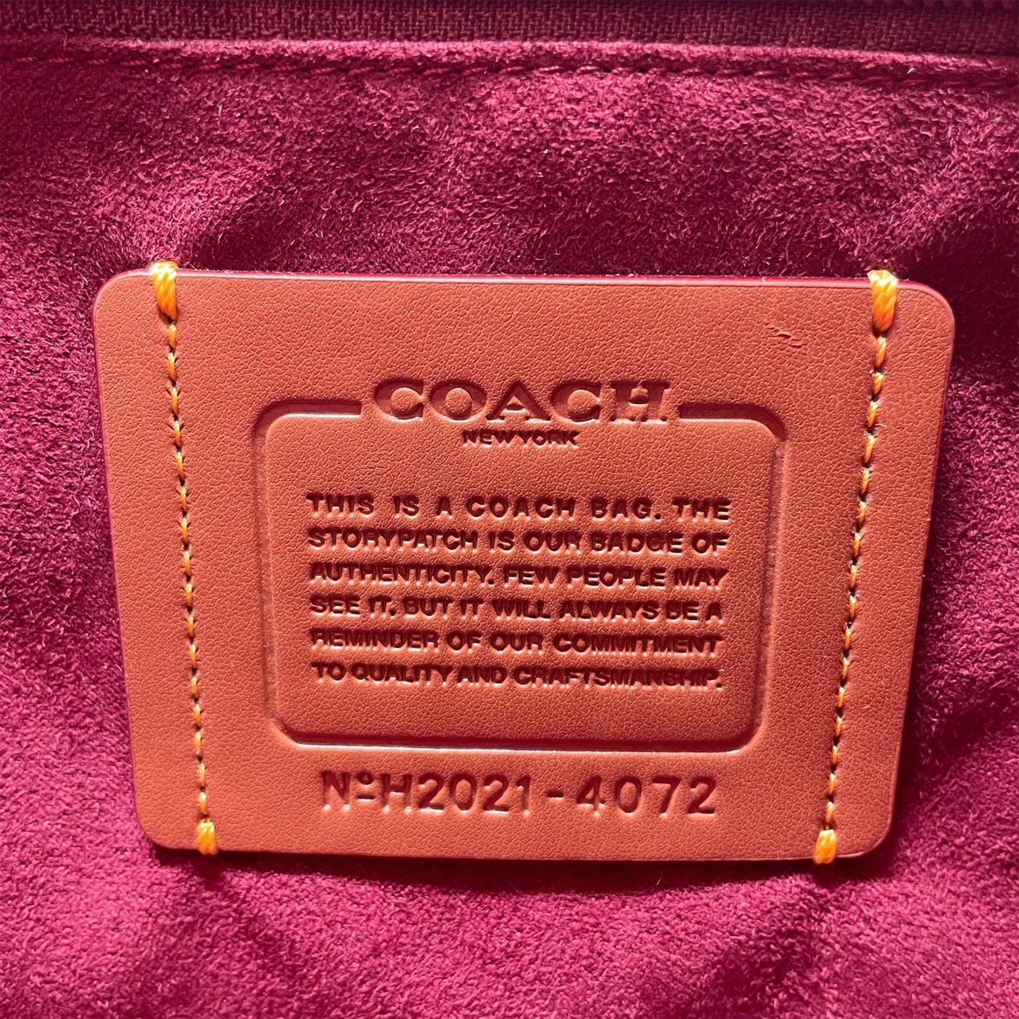 Coach Black Brown Pvc Leather Backpack (Pre-Owned)