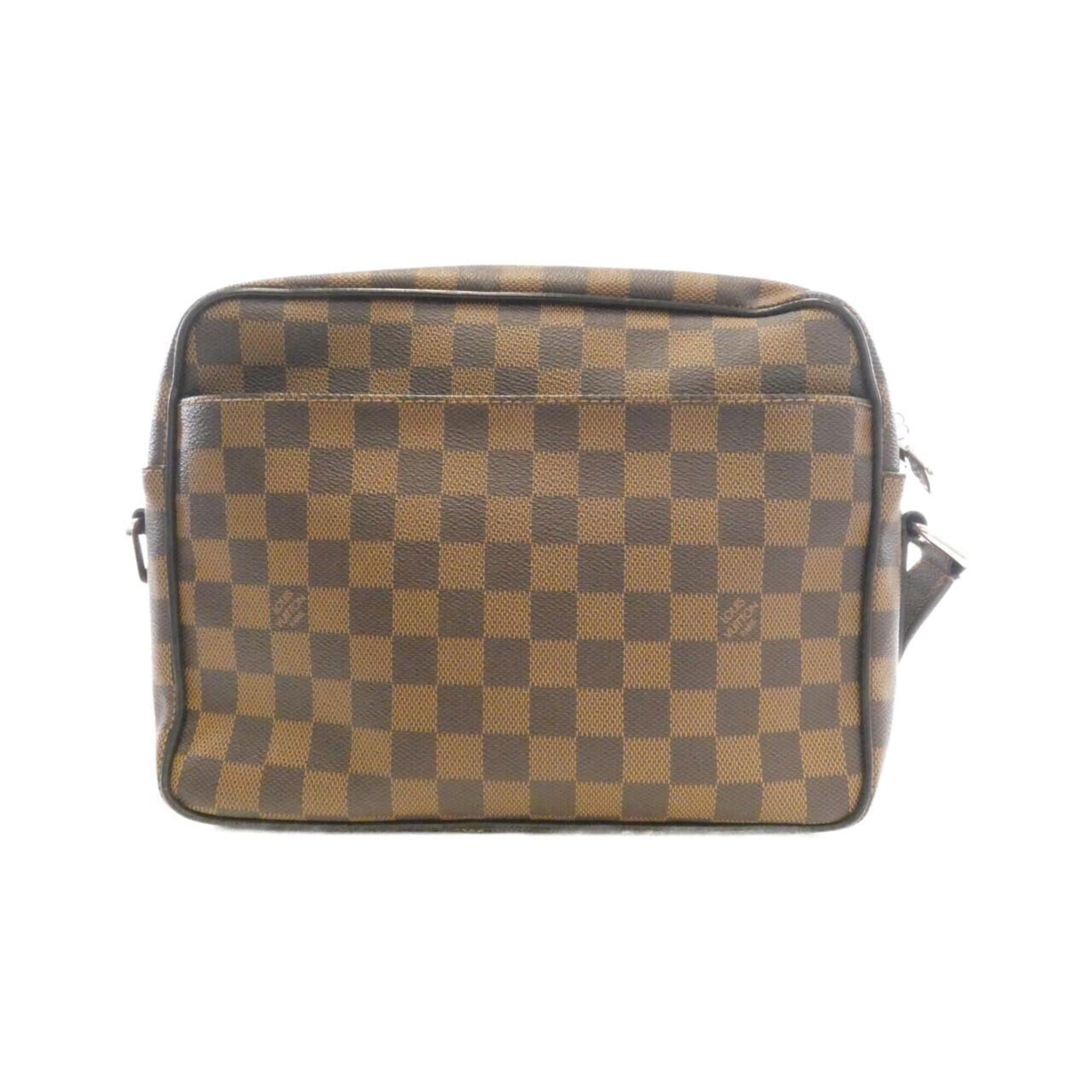 Louis Vuitton Ebene Coated Canvas Shoulder Bag (Pre-Owned)