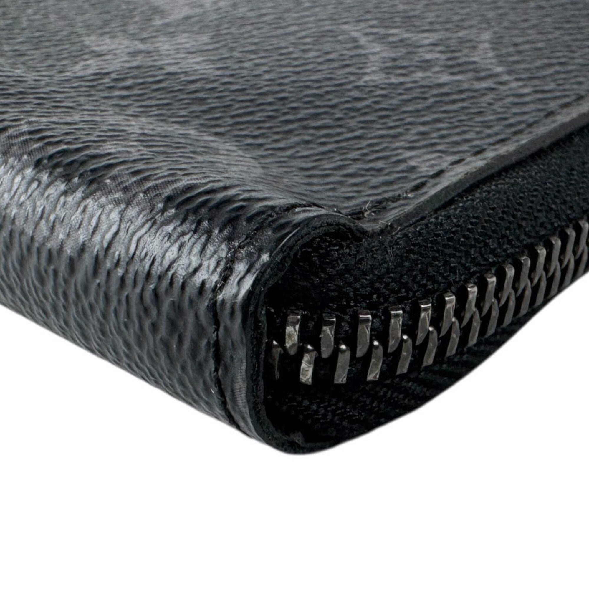 Louis Vuitton Black Monogram Eclipse Monogram Eclipse Long Wallet (Bi-Fold) (Pre-Owned)