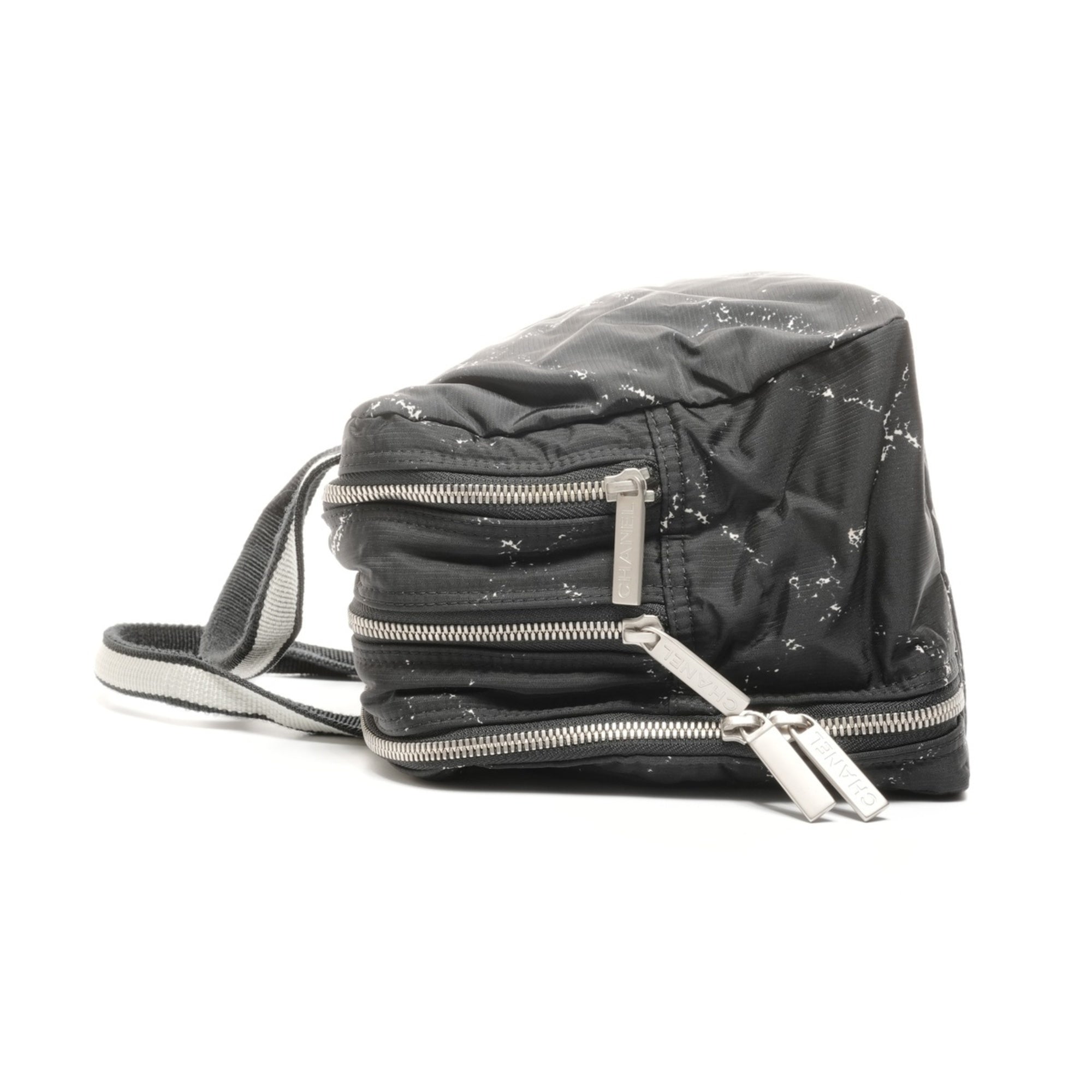 Chanel Travel Line Black Travel Line Handbag (Pre-Owned)