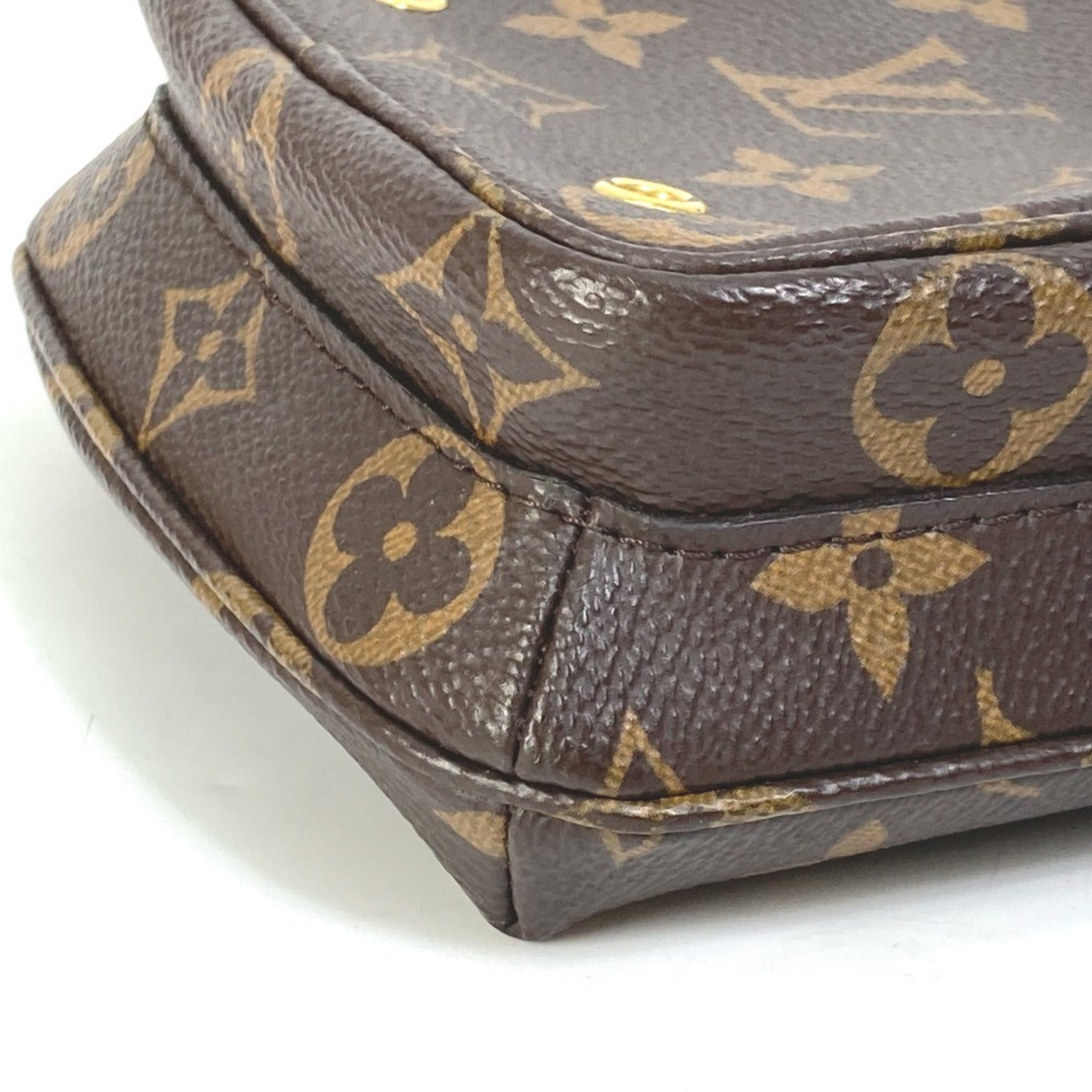 Louis Vuitton Monogram Brown Monogram Monogram Handbag Pochette Shoulder Bag (Pre-Owned)