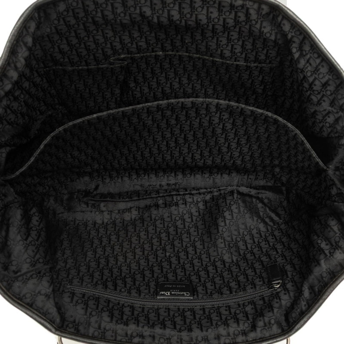 Christian Dior Black Leather Handbag (Pre-Owned)