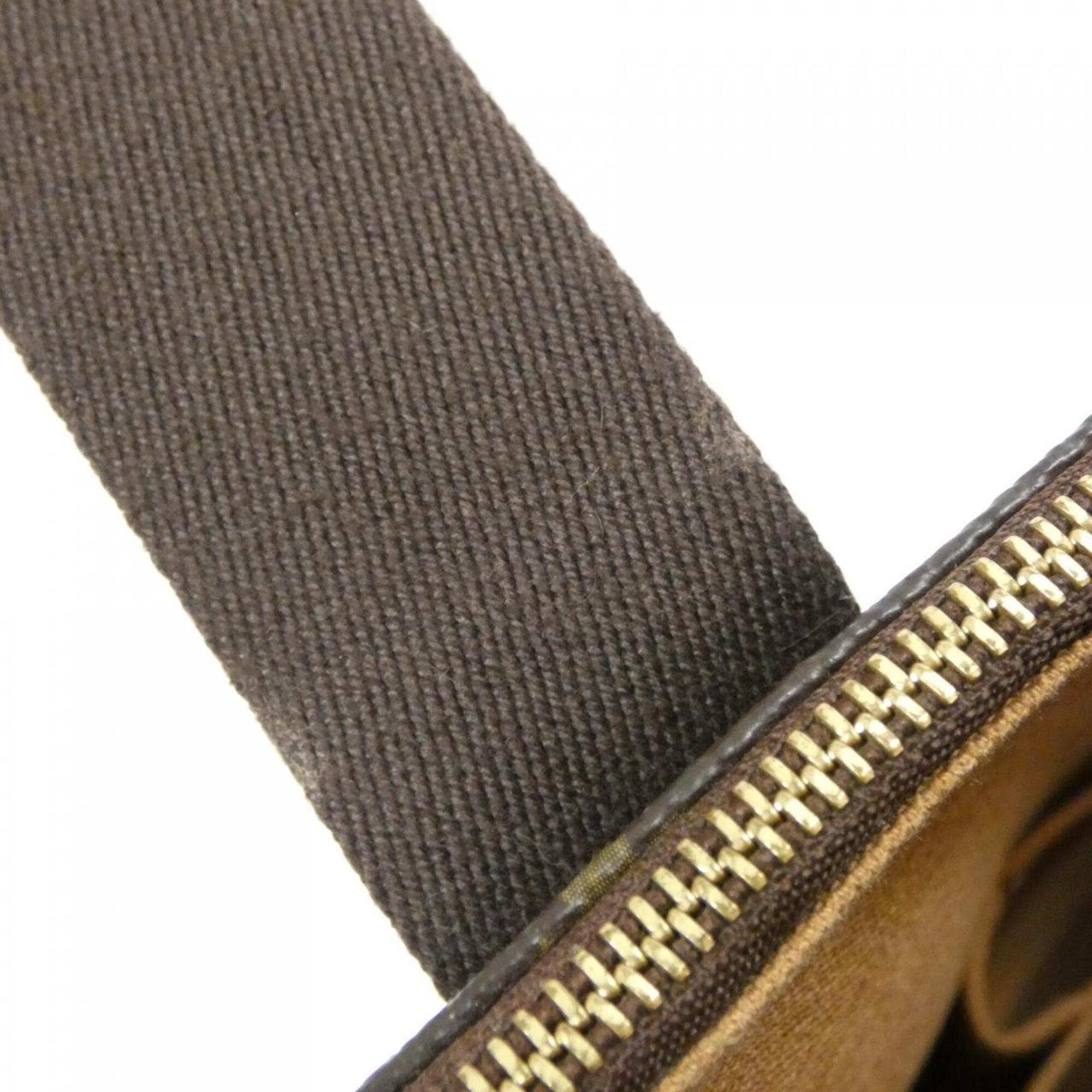 Louis Vuitton Marron Coated Canvas Handbag (Pre-Owned)