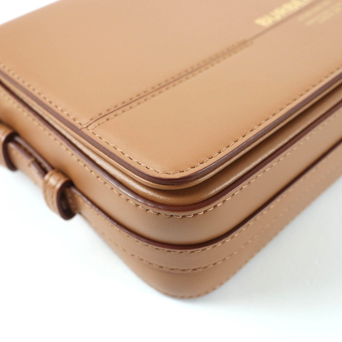 Burberry Brown Leather Shoulder Bag (Pre-Owned)