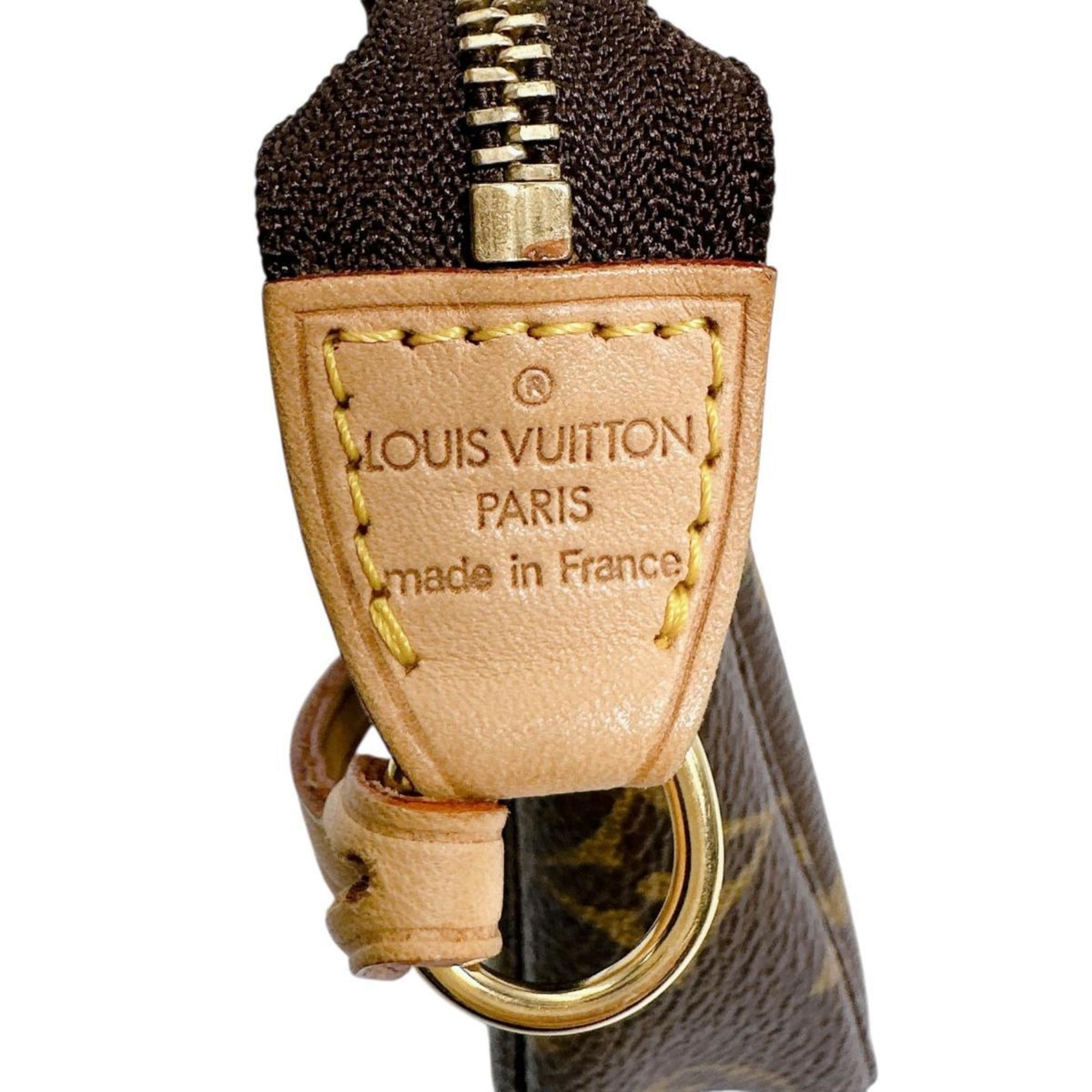 Louis Vuitton Brown Monogram Canvas Pouch (Pre-Owned)