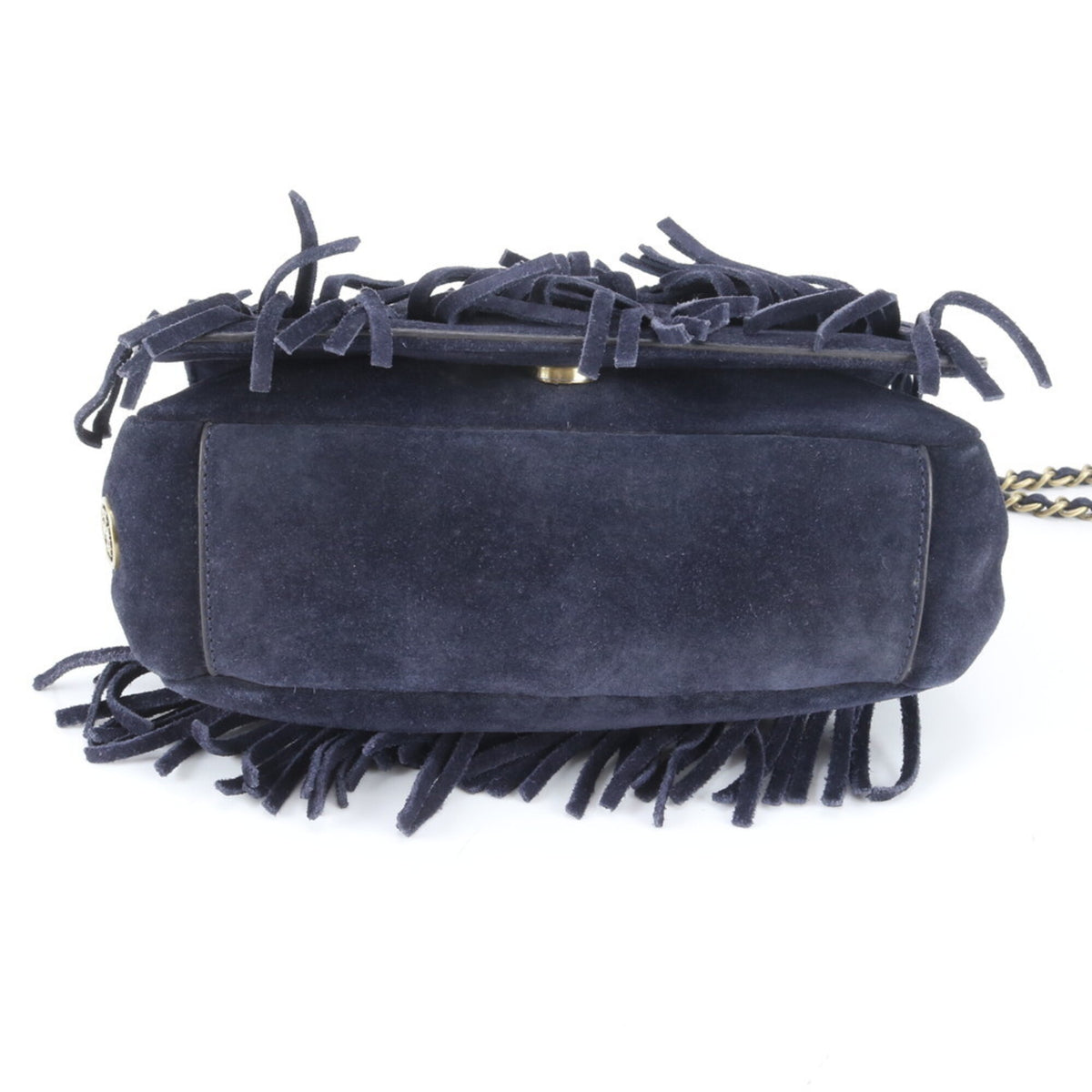 Tory Burch Navy Handbag Shoulder Bag (Pre-Owned)
