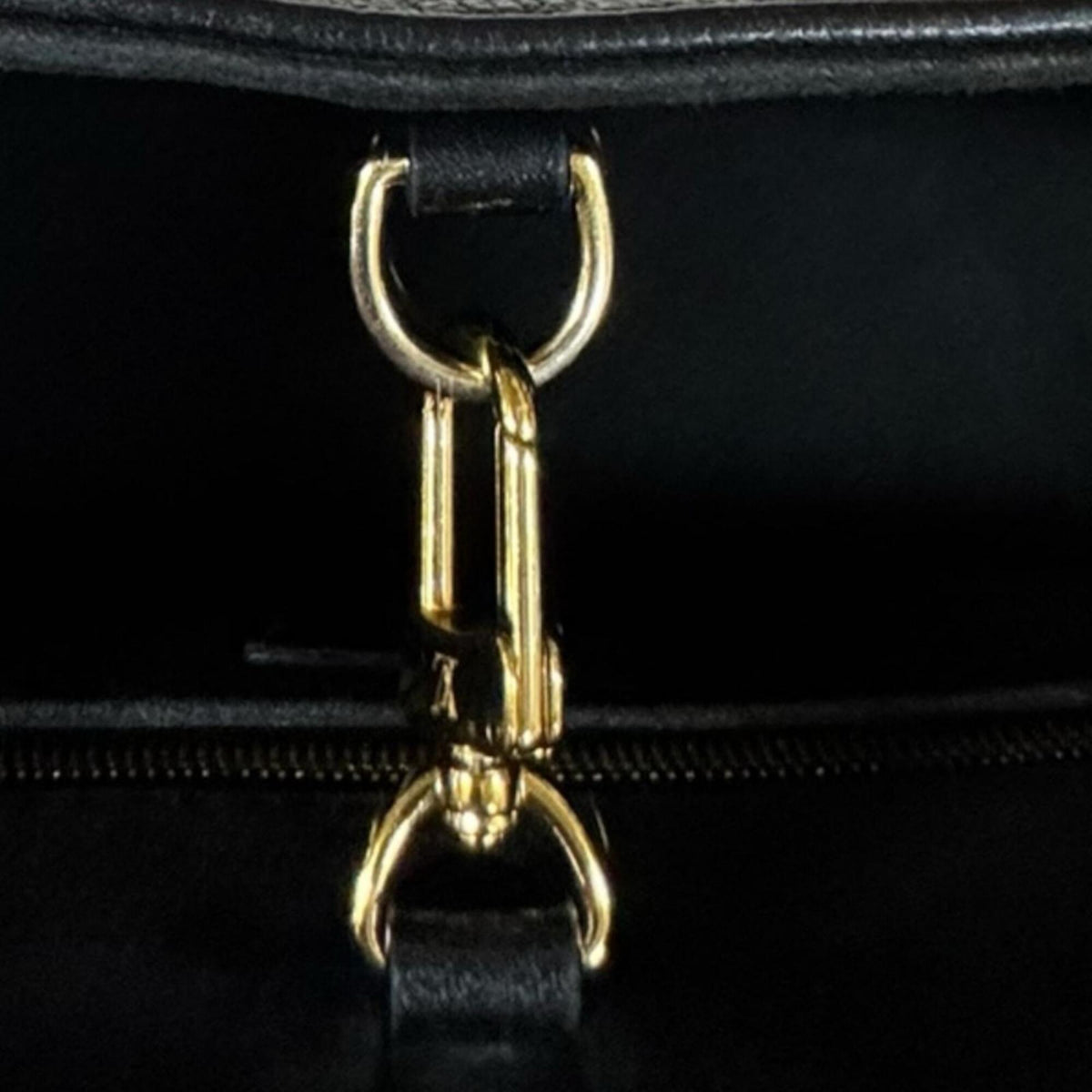 Louis Vuitton Black Noir Monogram Empreinte Shoulder Bag (Pre-Owned)