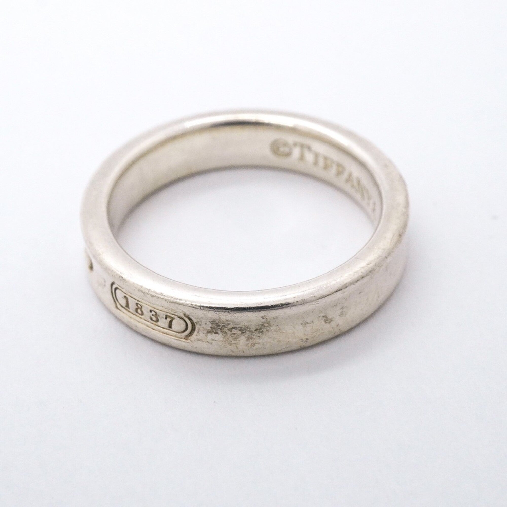 Tiffany Silver 925 Band Ring (Pre-Owned)