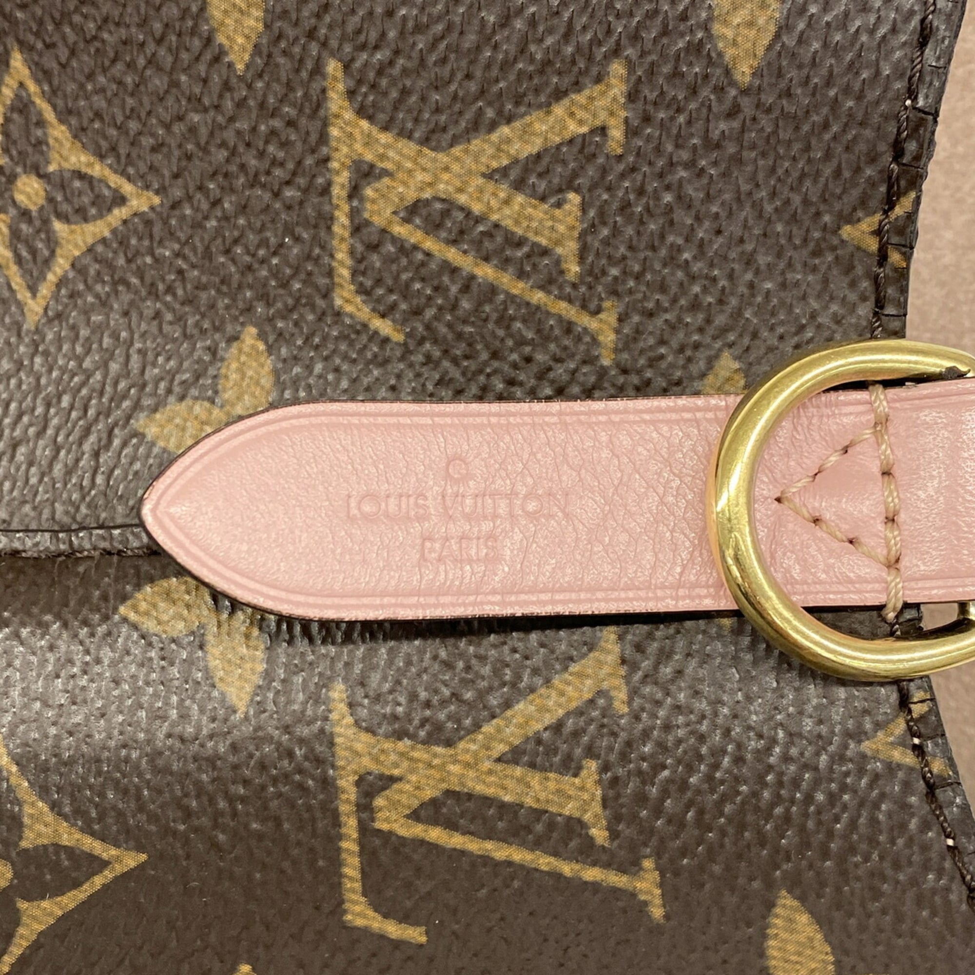 Louis Vuitton Brown Rose Poudre Shoulder Bag (Pre-Owned)