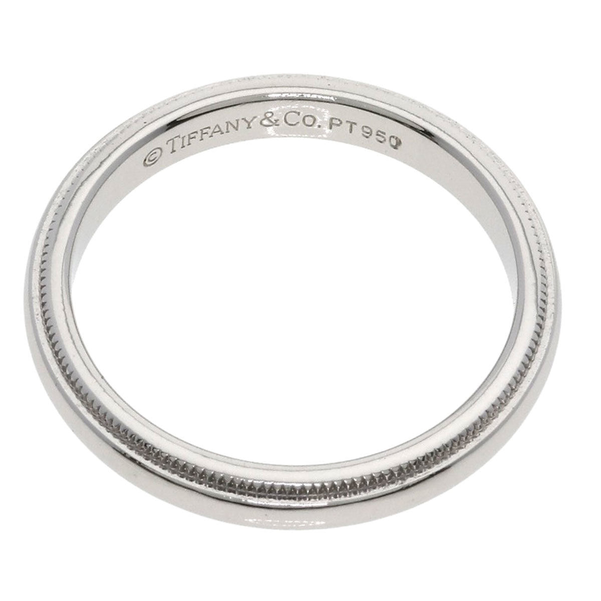 Tiffany Platinum 950 Band Ring (Pre-Owned)