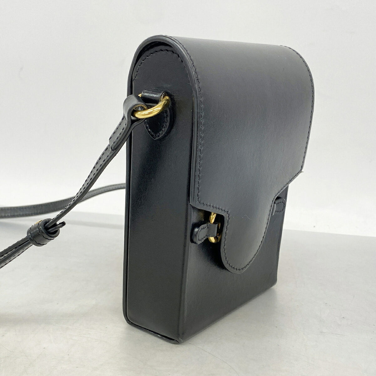 Gucci Black Leather Shoulder Bag (Pre-Owned)