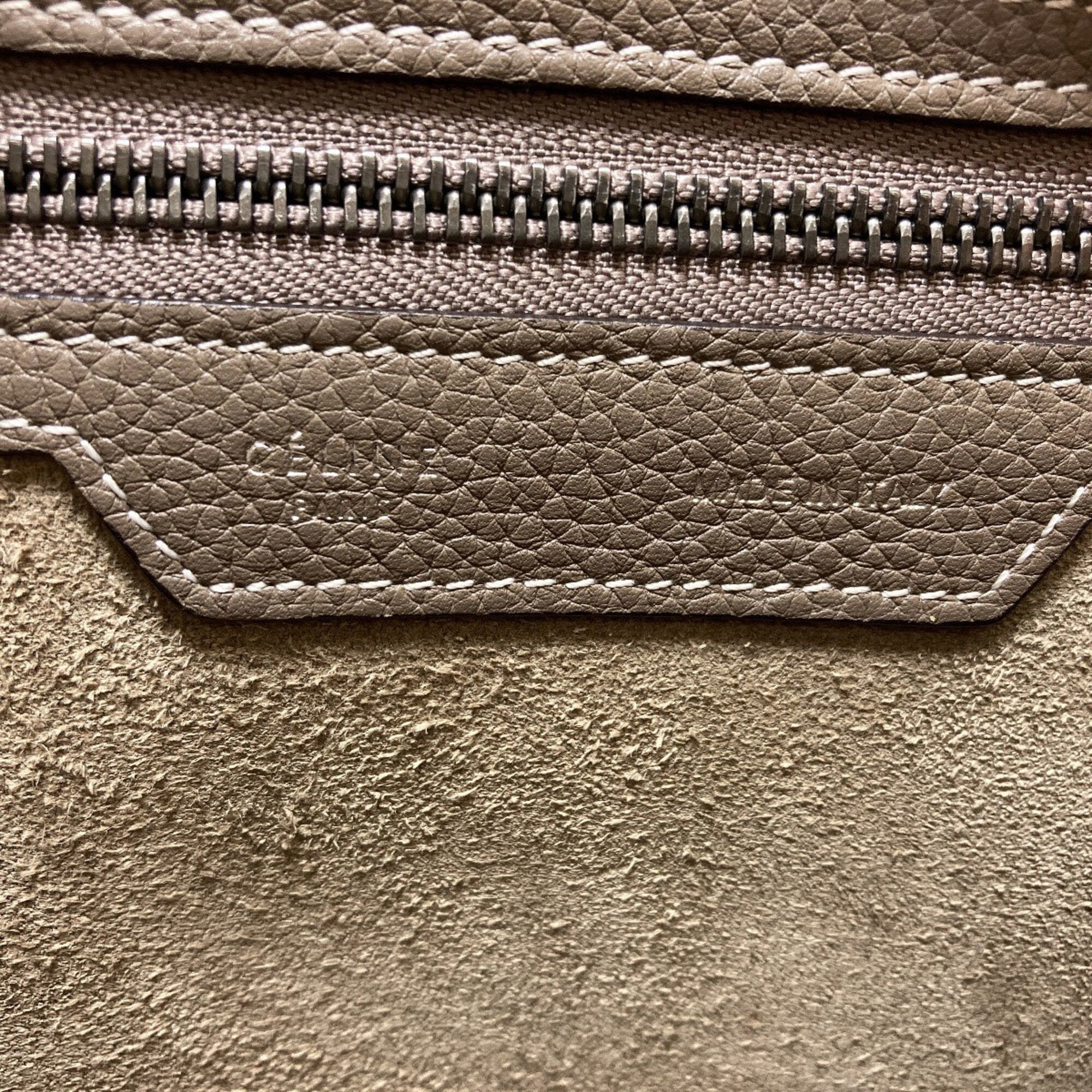 Celine Brown Leather Tote Bag (Pre-Owned)