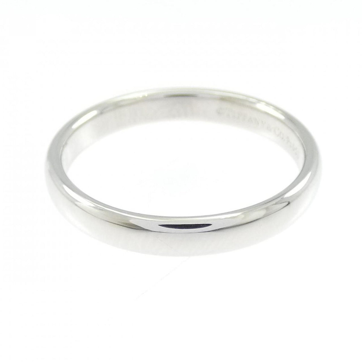Tiffany Platinum 950 Band Ring (Pre-Owned)