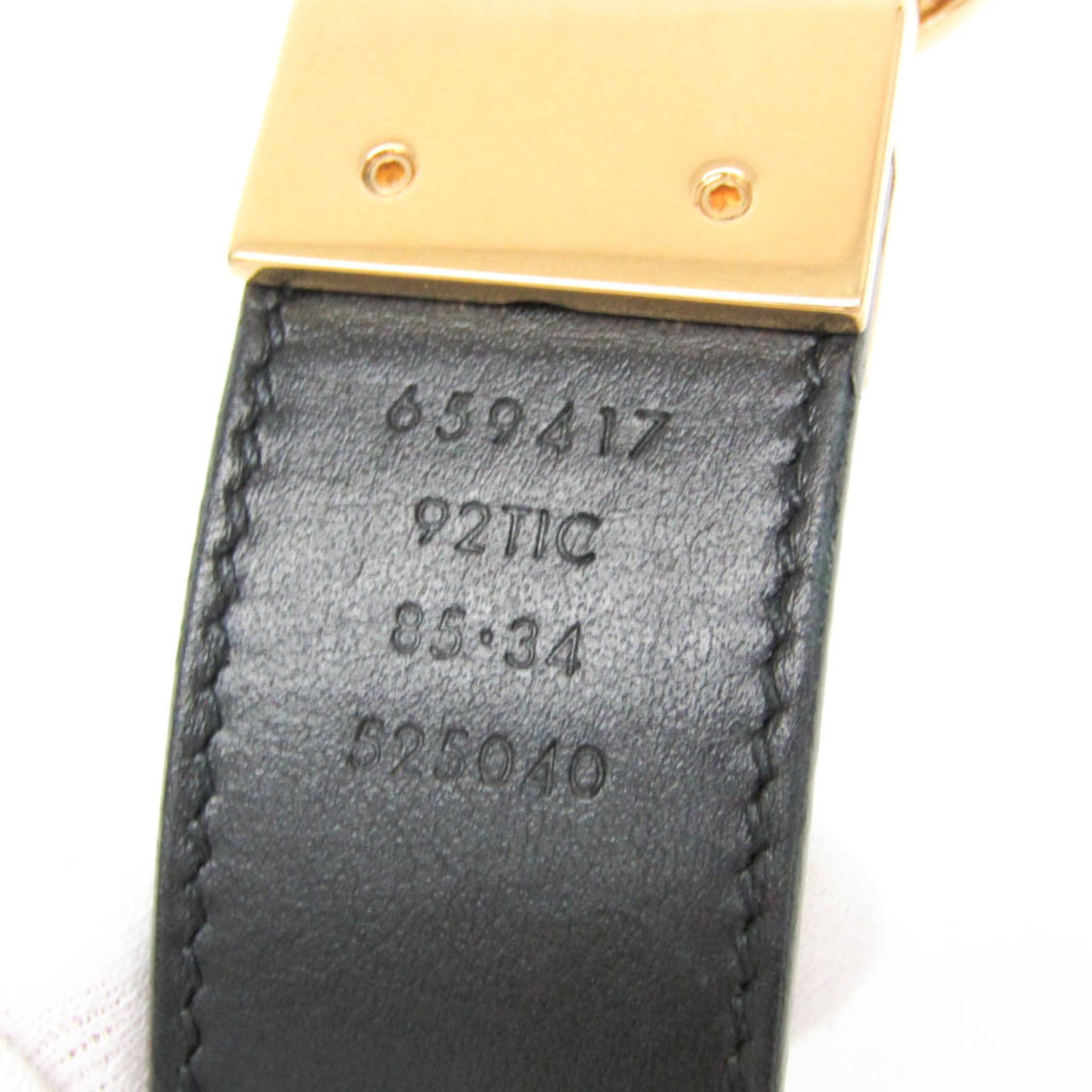 Gucci Beige Black Standard Belt (Pre-Owned)