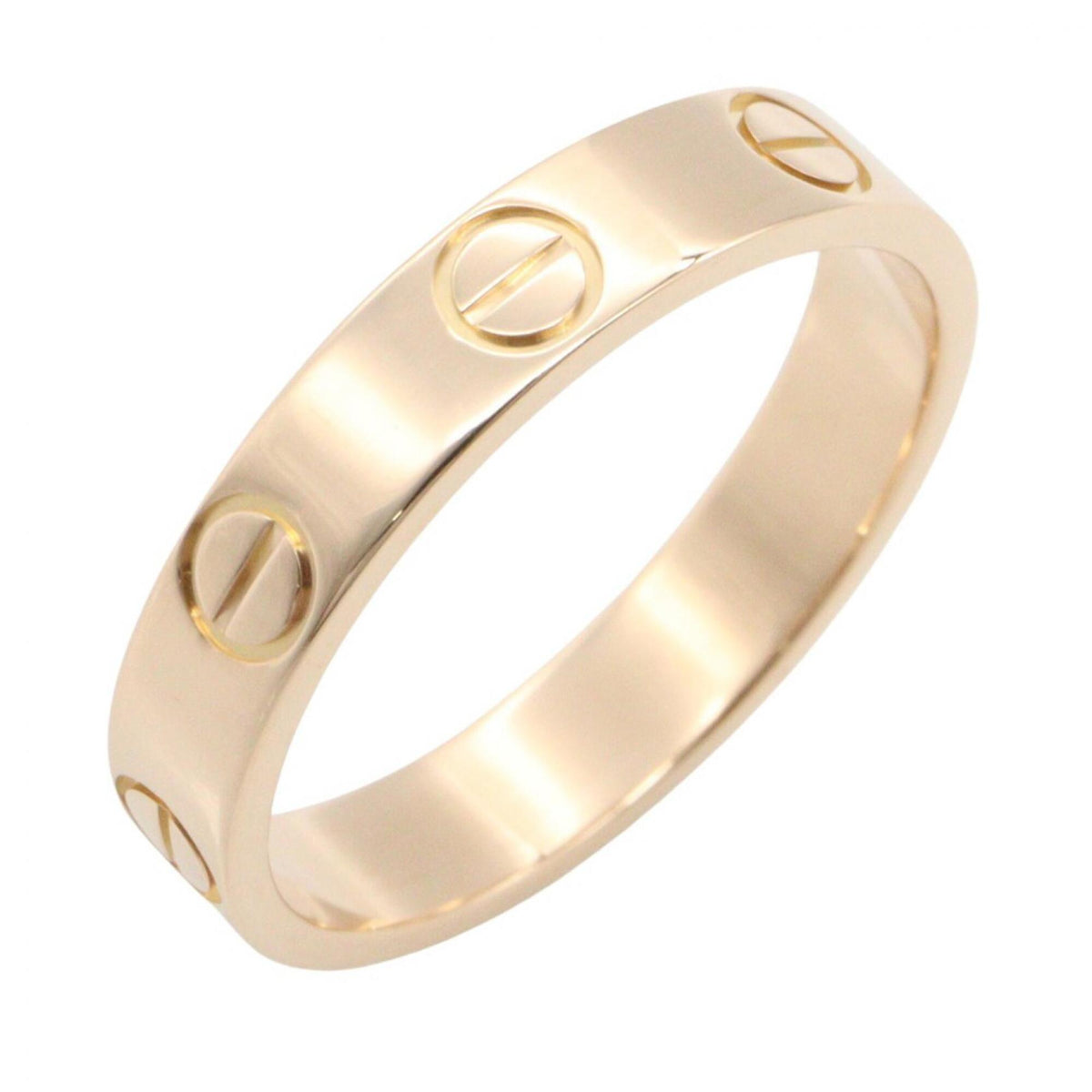 Cartier Gold Pink Gold (18K) Band Ring (Pre-Owned)