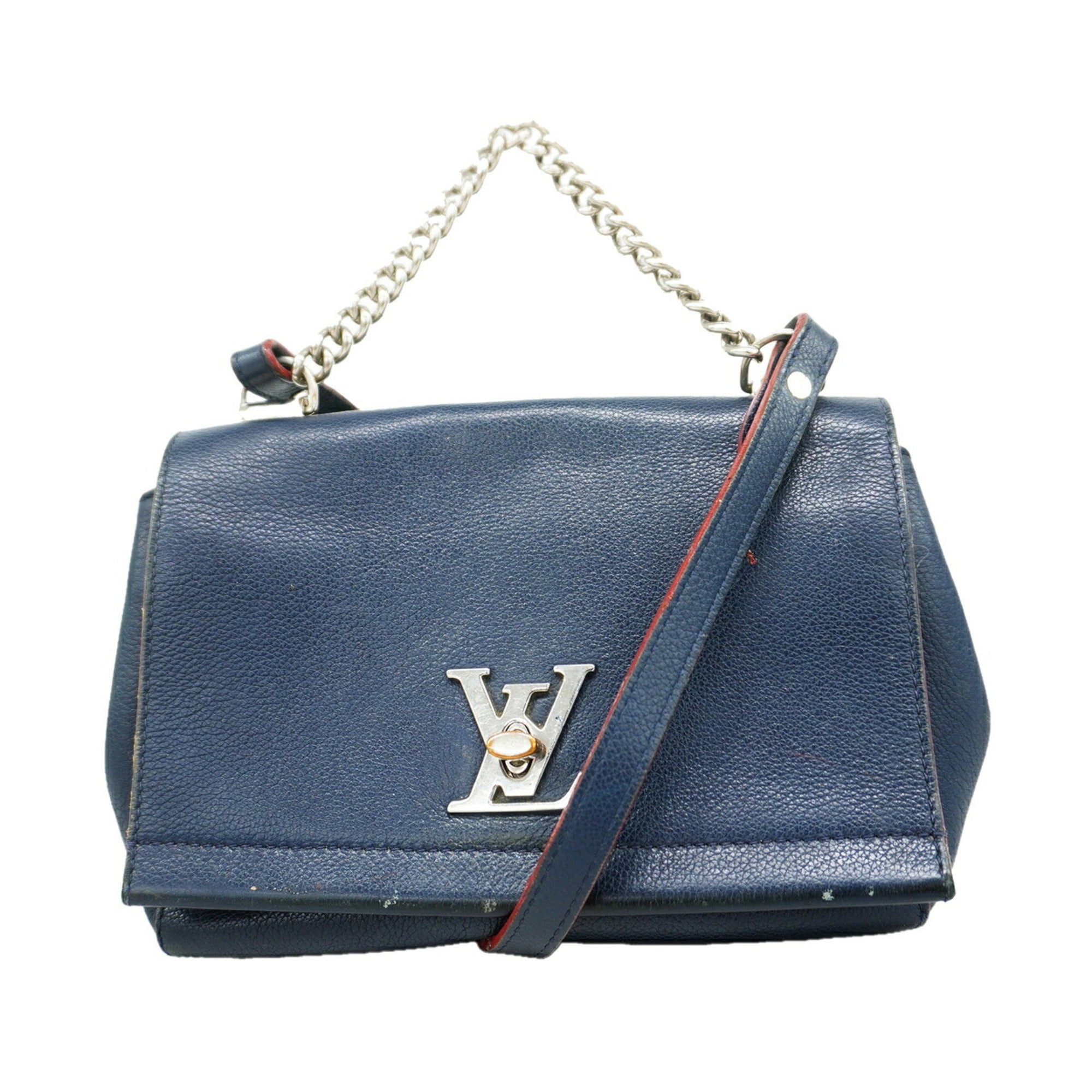 Louis Vuitton Marine Rouge Handbag (Pre-Owned)