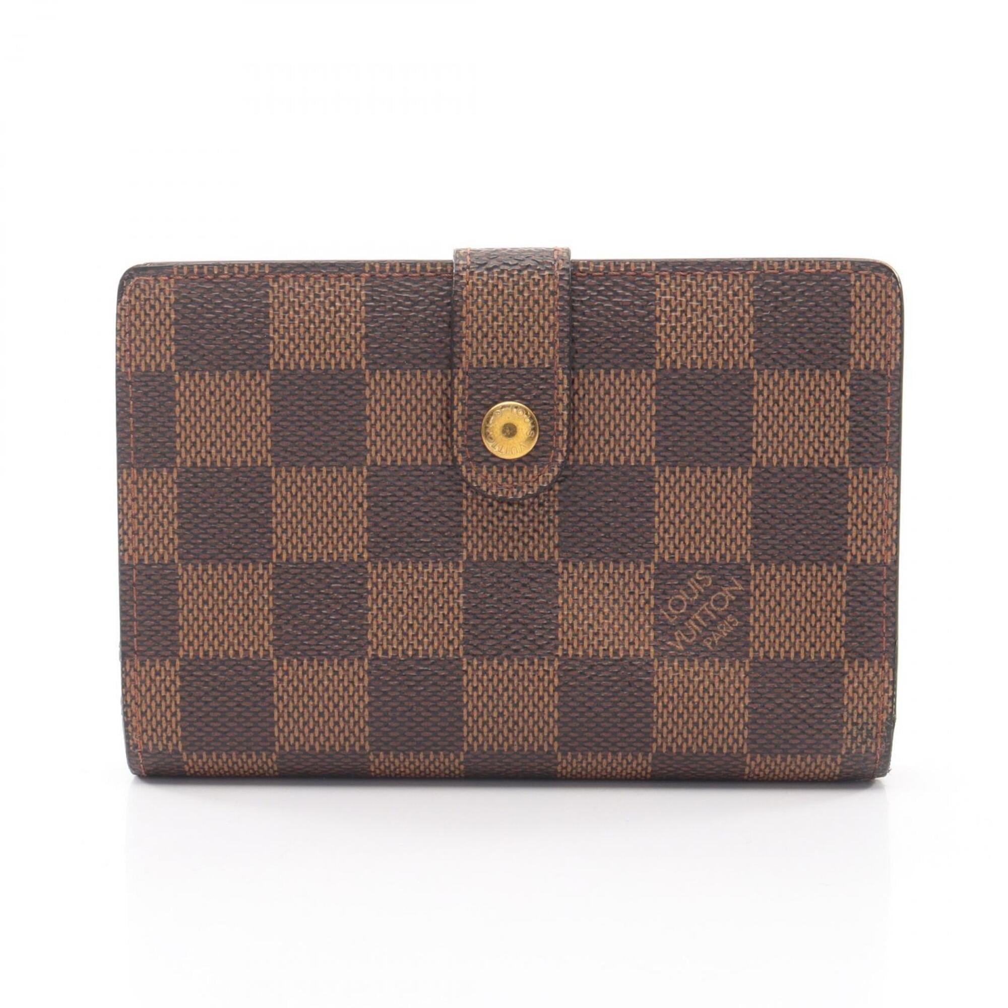 Louis Vuitton Brown Pvc Wallet (Bi-Fold) (Pre-Owned)