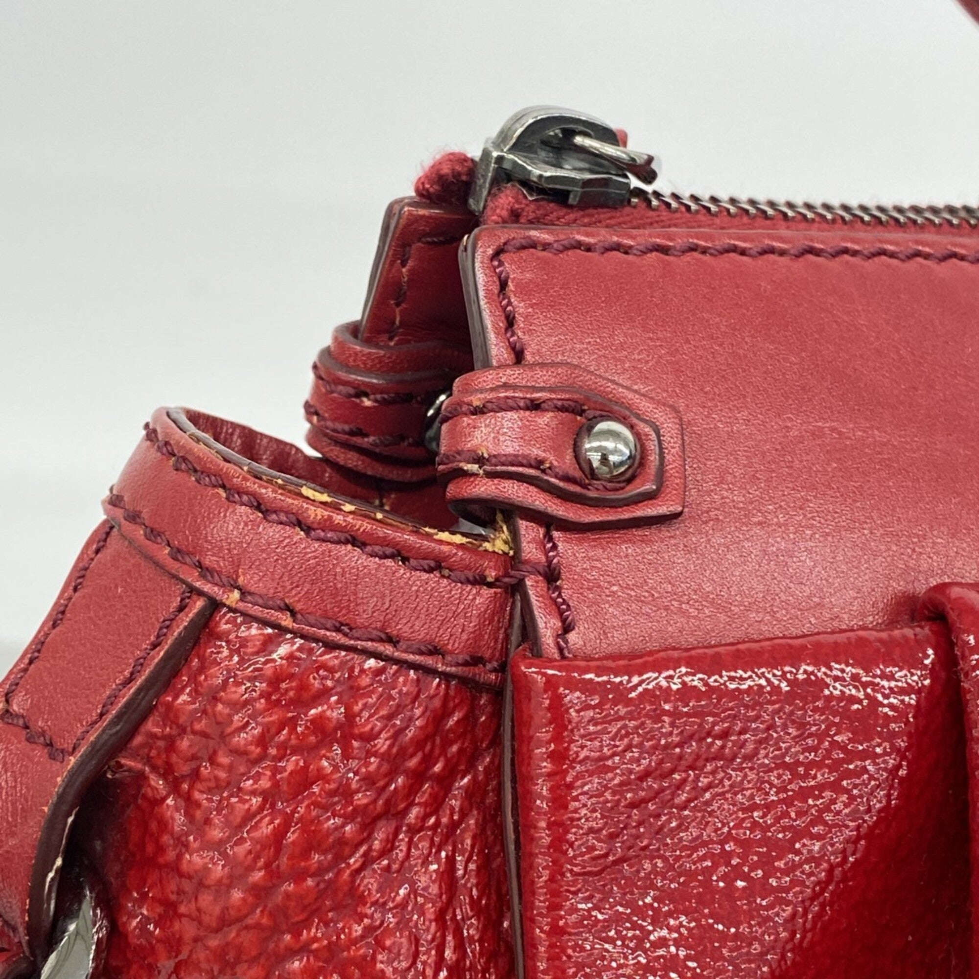 Celine Red Color Handbag (Pre-Owned)