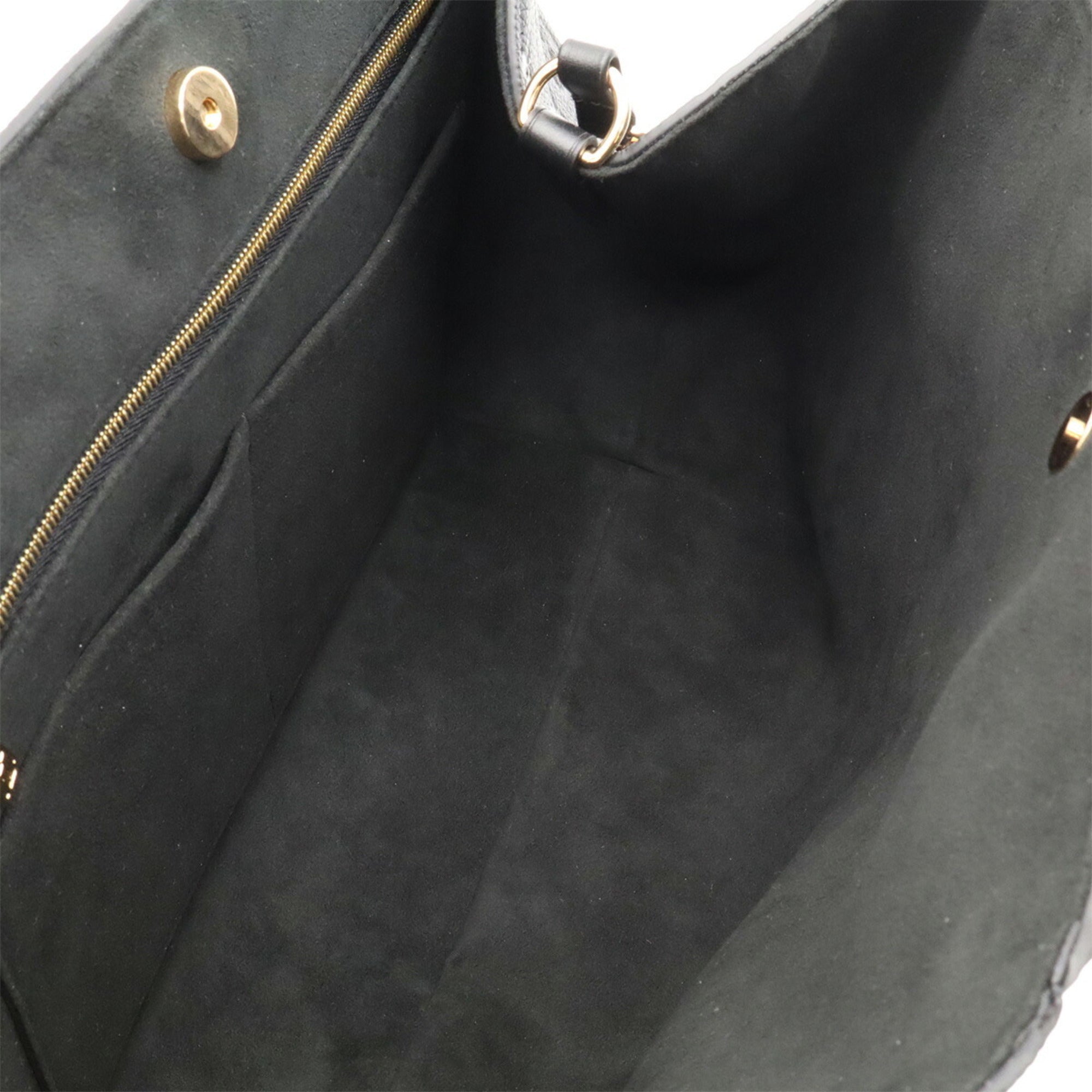 Louis Vuitton Black Monogram Noir Monogram Empreinte Shoulder Bag Tote Bag (Pre-Owned)