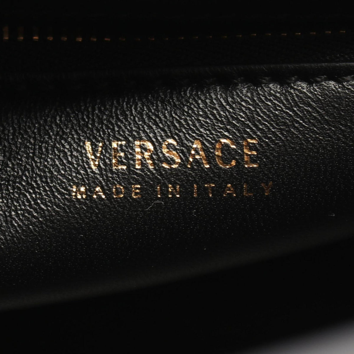 Versace Brown Leather Handbag (Pre-Owned)