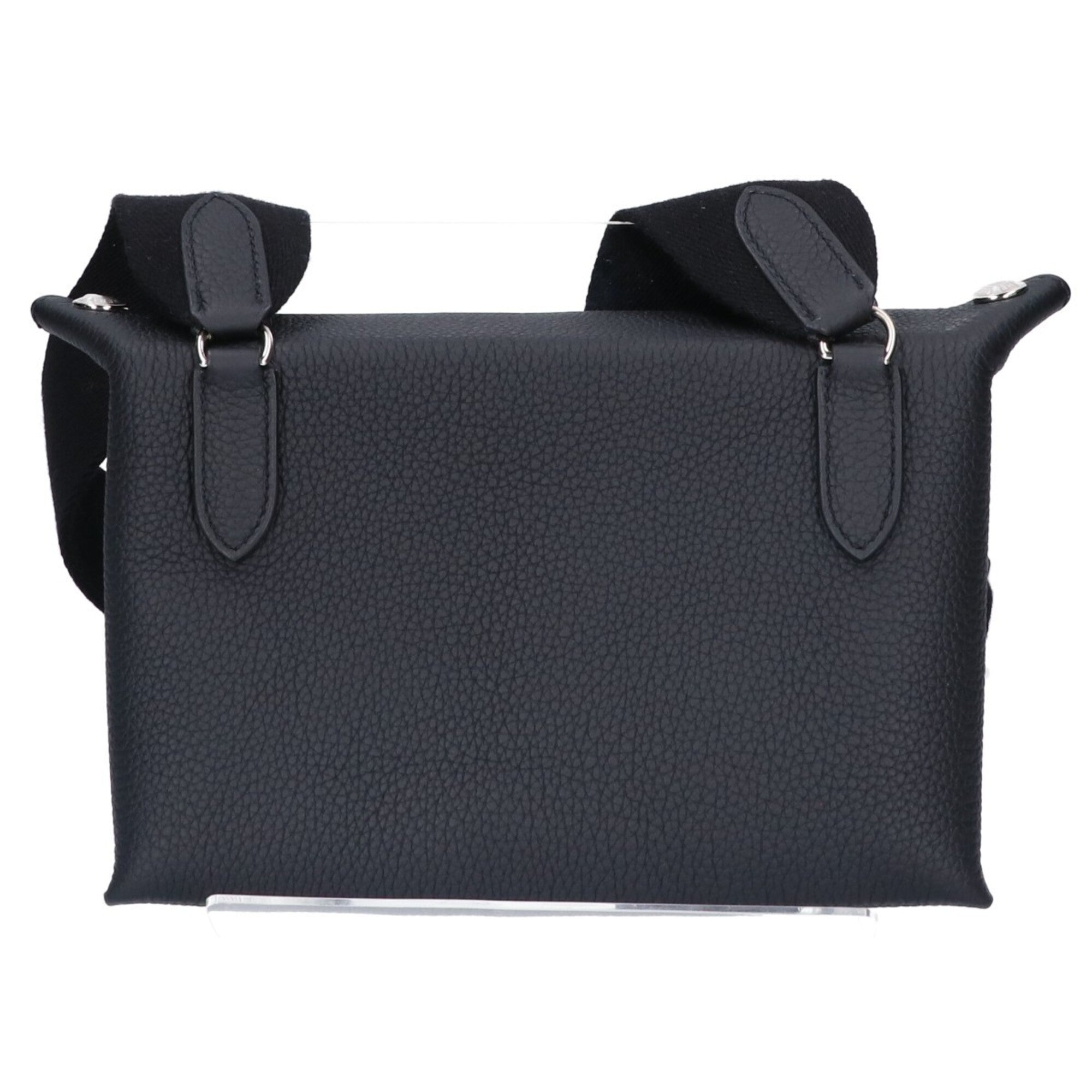 Hermes Black Togo Leather Shoulder Bag (Pre-Owned)