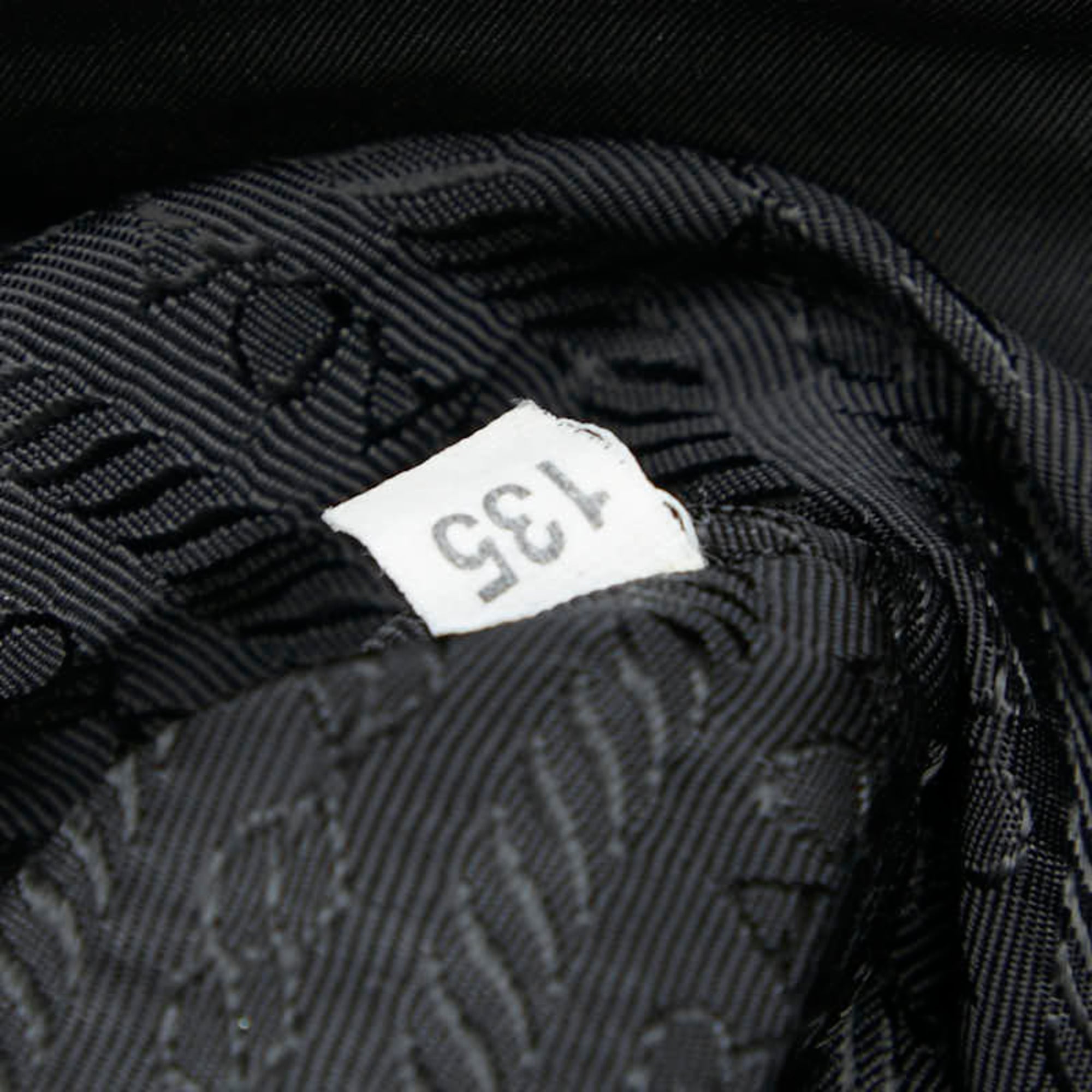 Prada Black Nylon Leather Messenger Bag Shoulder Bag (Pre-Owned)