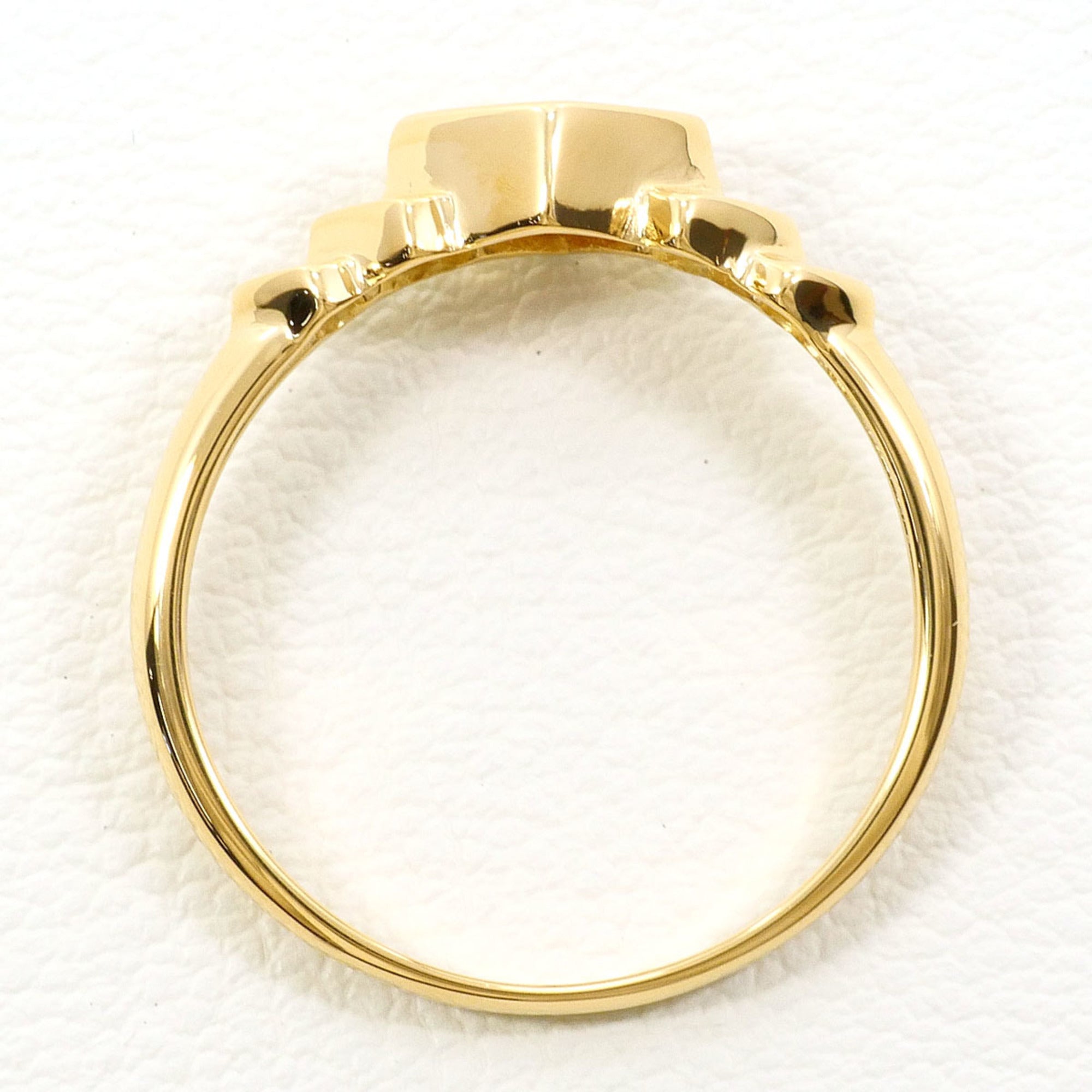 Unbranded Pink Yellow Gold Yellow Gold (18K) Band Ring (Pre-Owned)