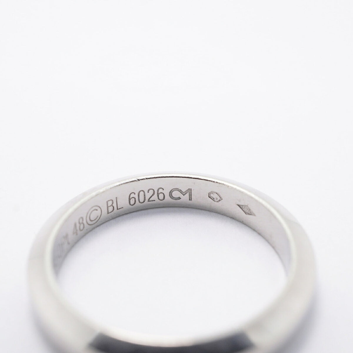 Cartier Platinum 950 Band Ring (Pre-Owned)