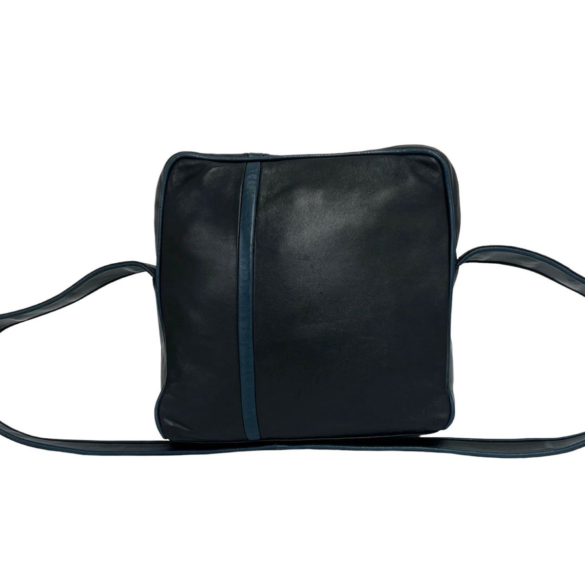 Loewe Black Blue Leather Pochette Shoulder Bag (Pre-Owned)