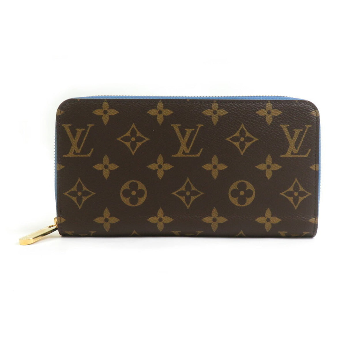Louis Vuitton Blue Jean Monogram Monogram Long Wallet (Bi-Fold) (Pre-Owned)