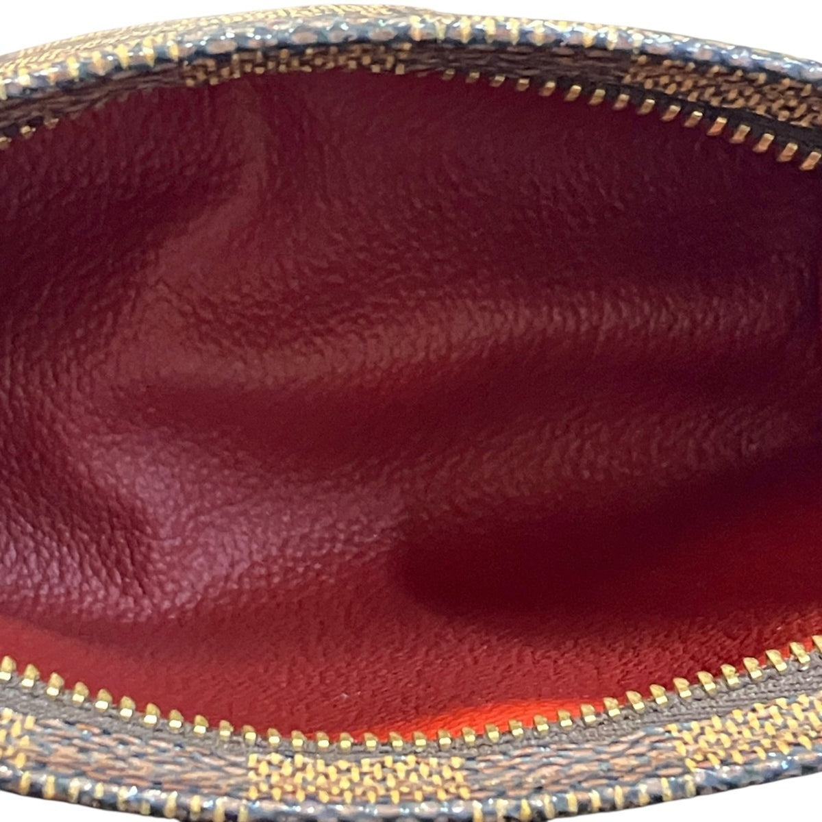 Louis Vuitton Brown Damier Canvas Pouch (Pre-Owned)