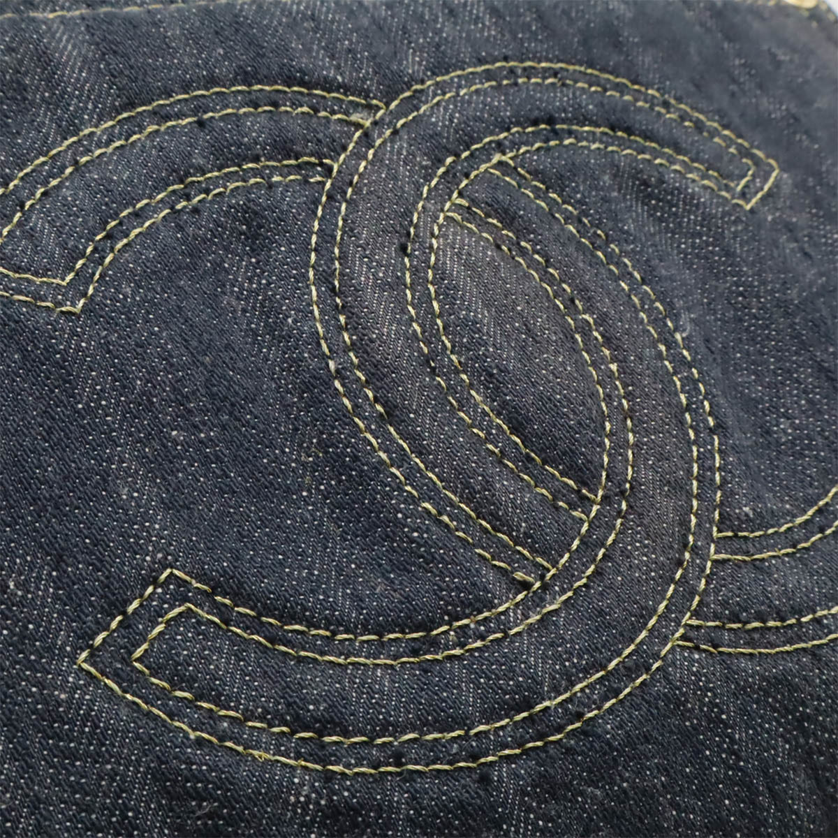 Chanel Denim Denim Shoulder Bag (Pre-Owned)