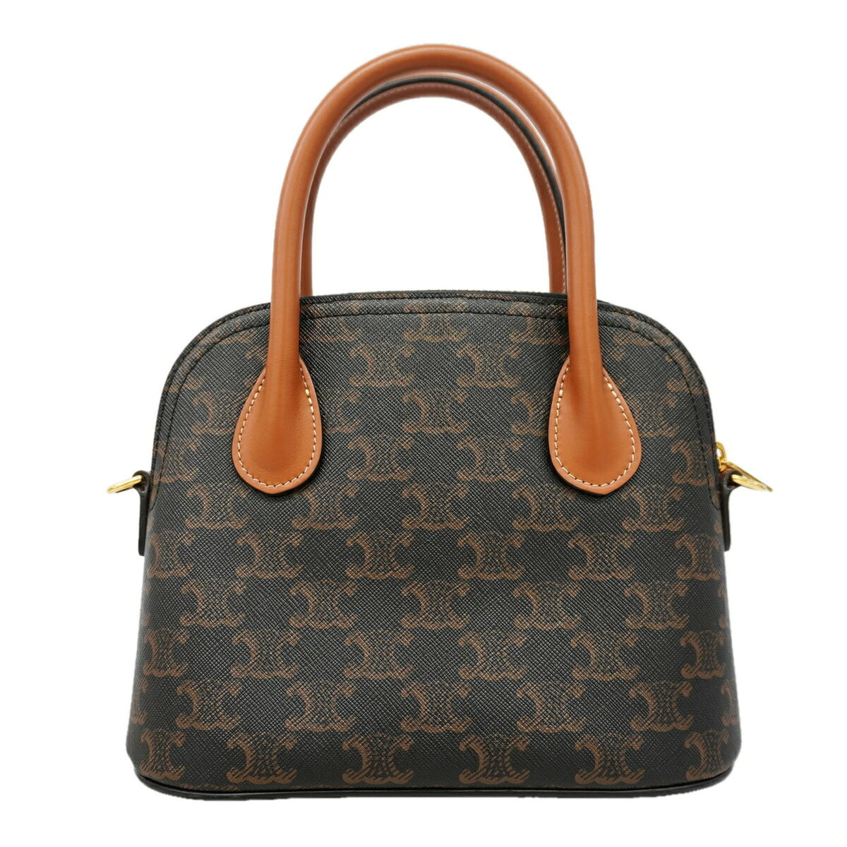 Celine Black Brown Pvc Handbag (Pre-Owned)