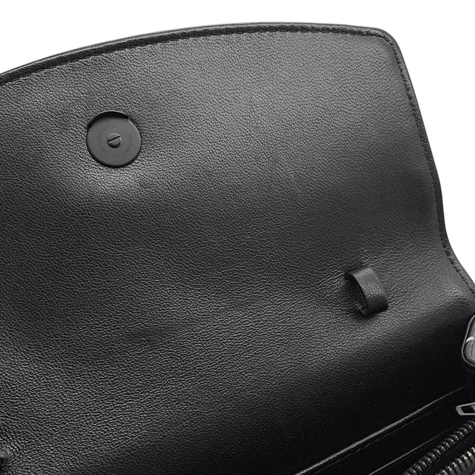 Balenciaga Black Leather Handbag Shoulder Bag (Pre-Owned)