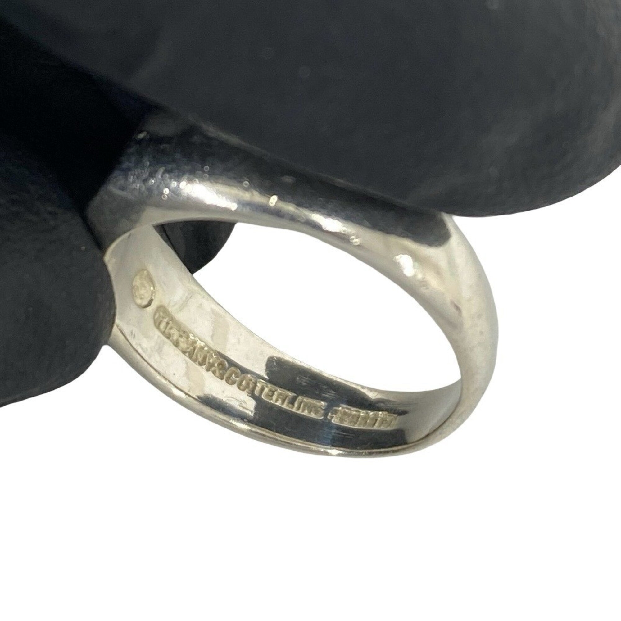 Tiffany Silver Silver 925 Band Ring (Pre-Owned)