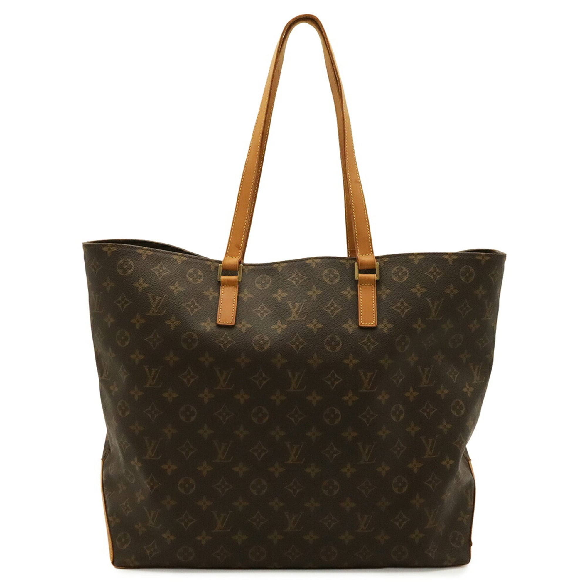 Louis Vuitton Brown Monogram Canvas Pvc Coated Canvas Shoulder Bag Tote Bag (Pre-Owned)